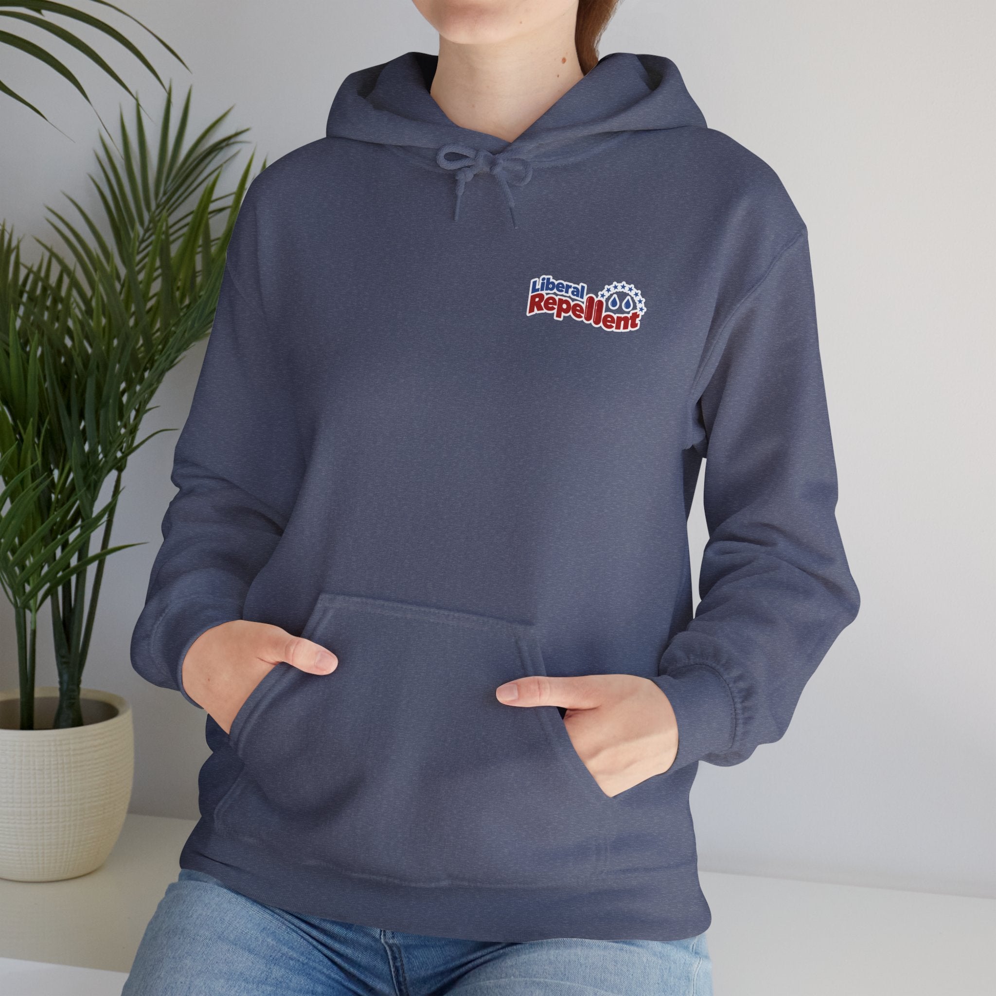 Liberal Repellent - Unisex Heavy Blend™ Hooded Sweatshirt