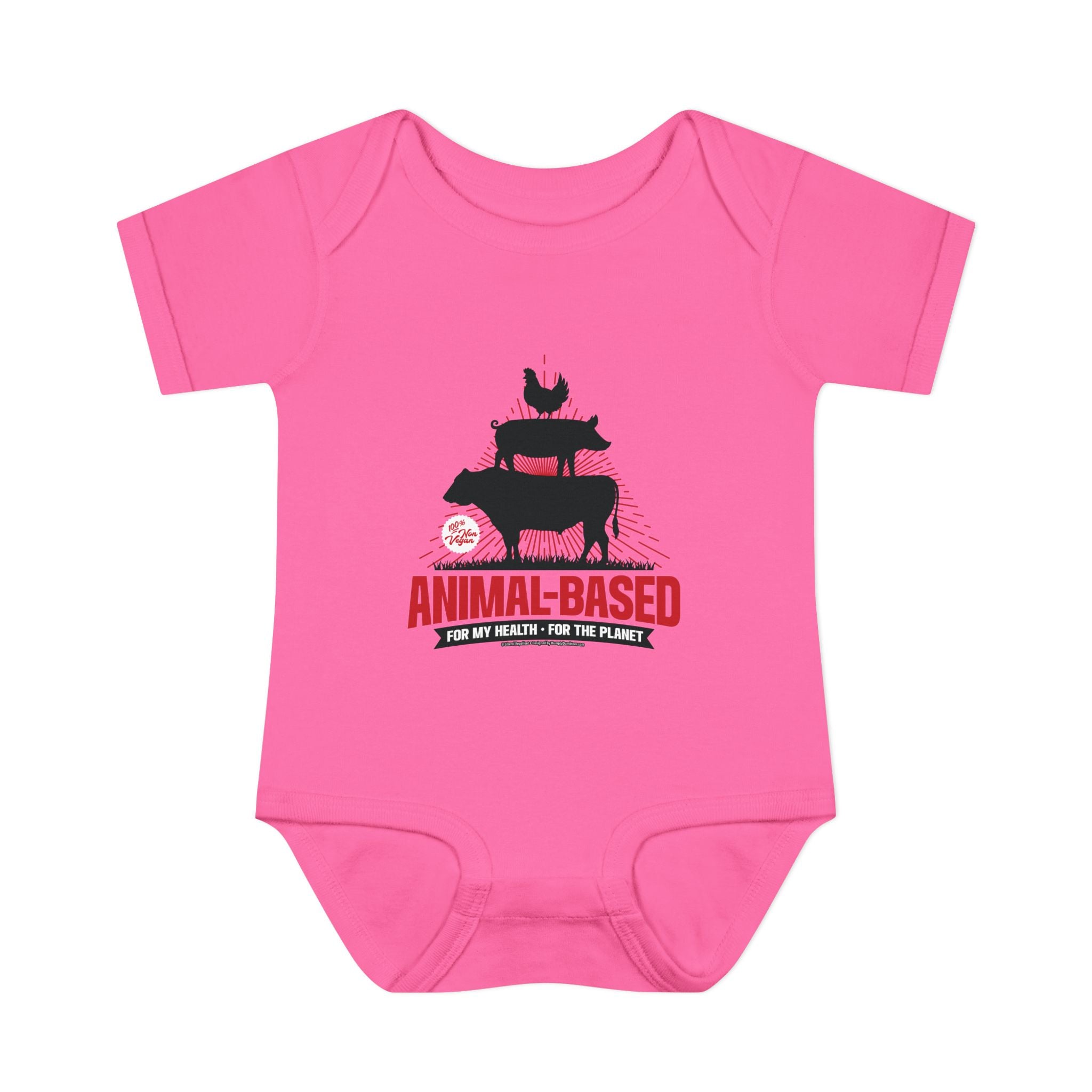 Animal Based - Infant Soft Cotton Onsie Bodysuit
