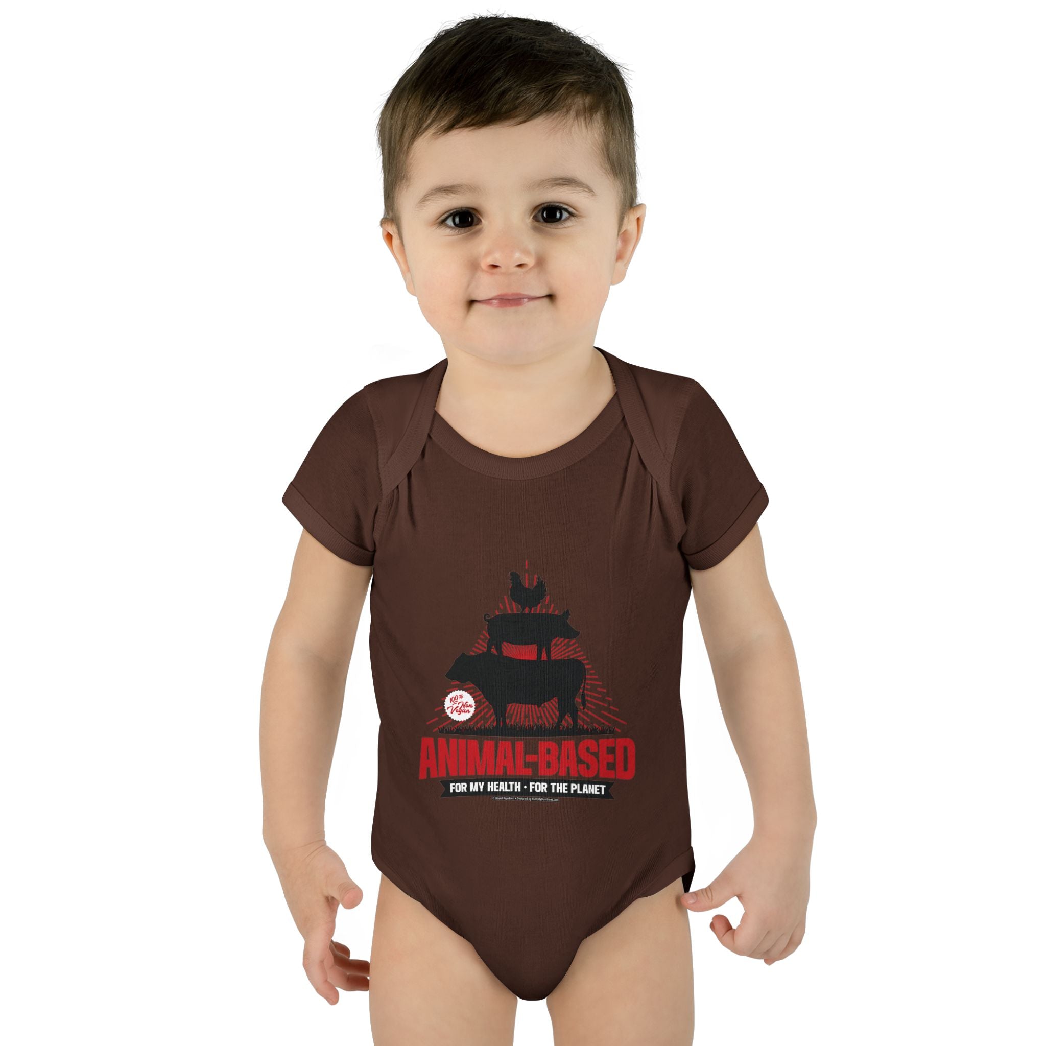 Animal Based - Infant Soft Cotton Onsie Bodysuit