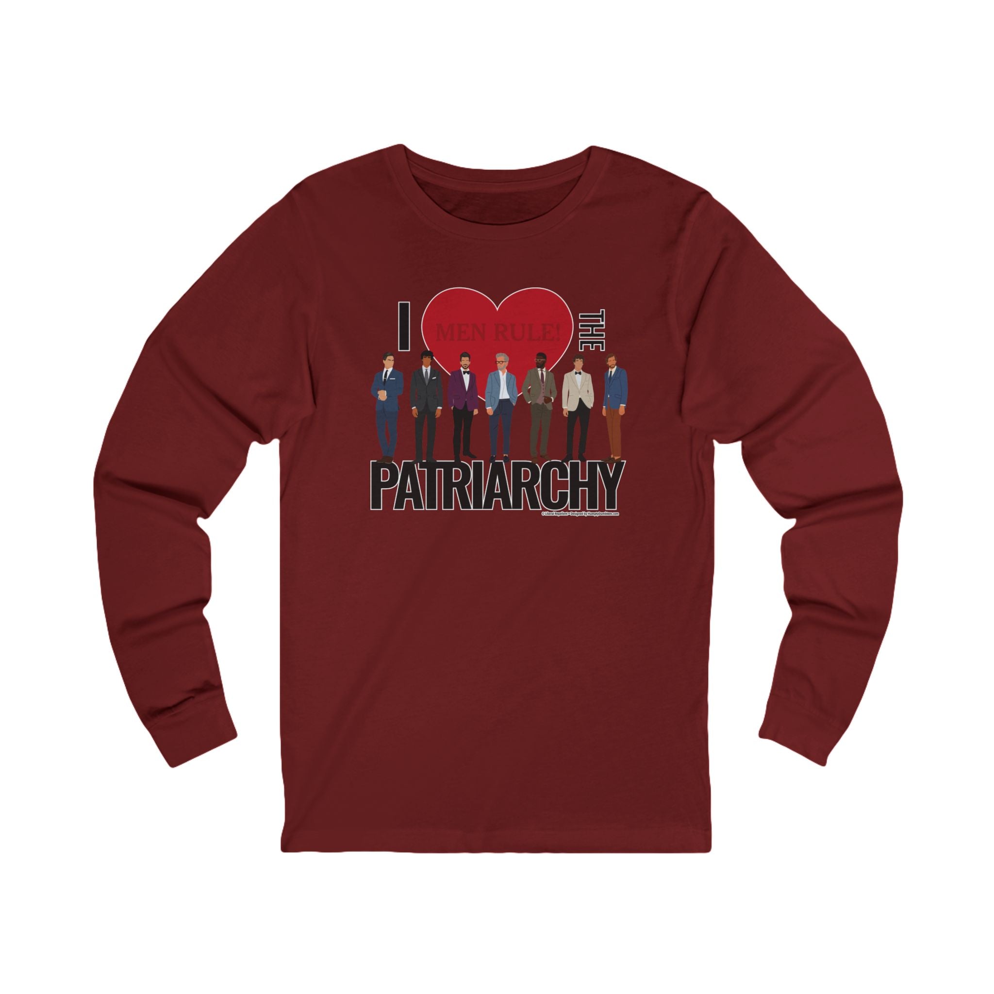 I Love The Patriarchy (The Good 'Ol Boys Club Edition) - Unisex Soft Cotton Long Sleeve T-Shirt