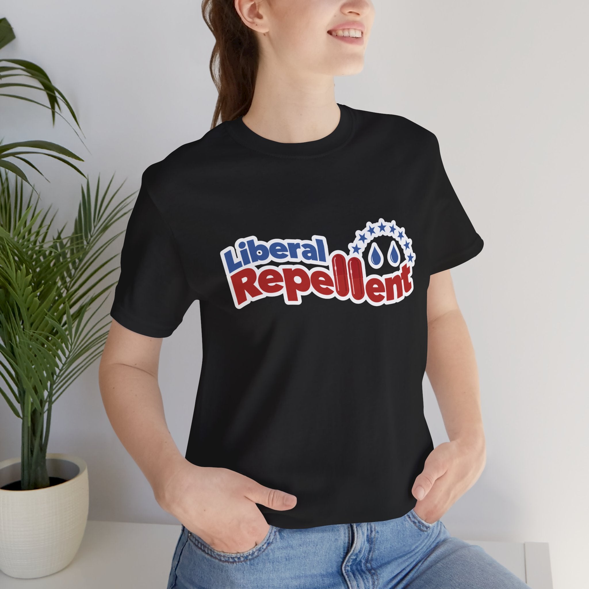 Liberal Repellent - Unisex Soft Cotton Short Sleeve T-Shirt