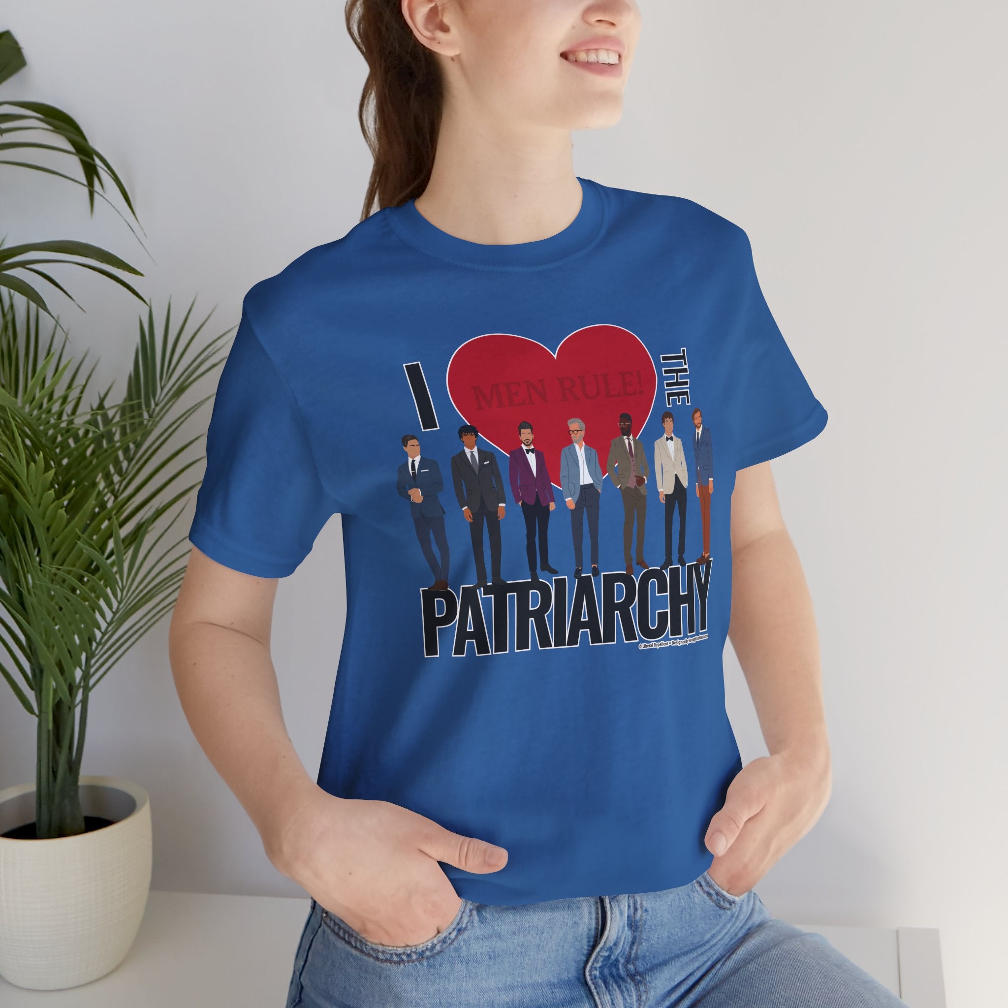 I Love The Patriarchy (The Good 'Ol Boys Edition) - Unisex Soft Cotton Short Sleeve T-Shirt