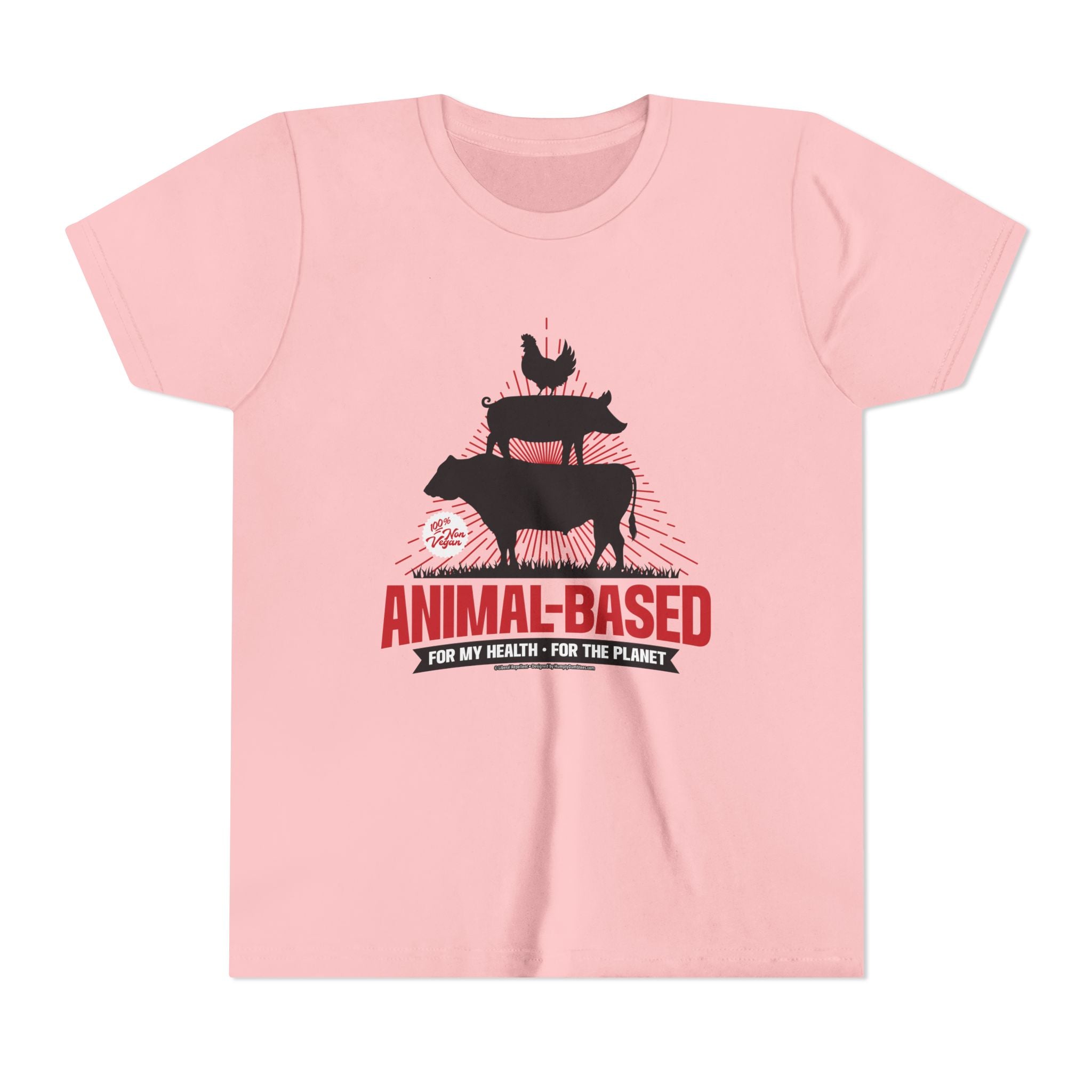 Animal Based - Youth Soft Cotton Short Sleeve T-Shirt