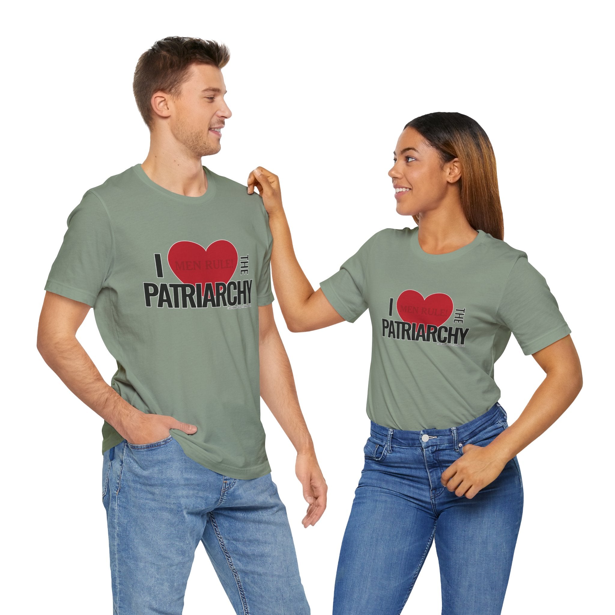 I Love The Patriarchy - Unisex Soft Cotton Short Sleeve T-Shirt