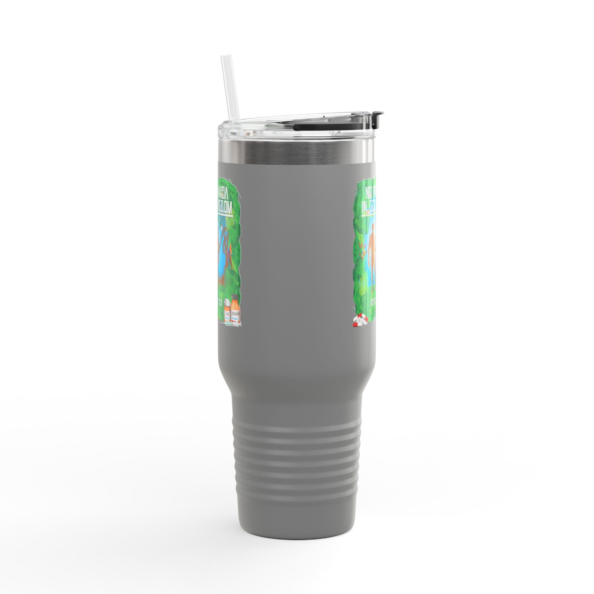 No Pharmakeia in God's Kingdom - 40oz Insulated Travel Mug
