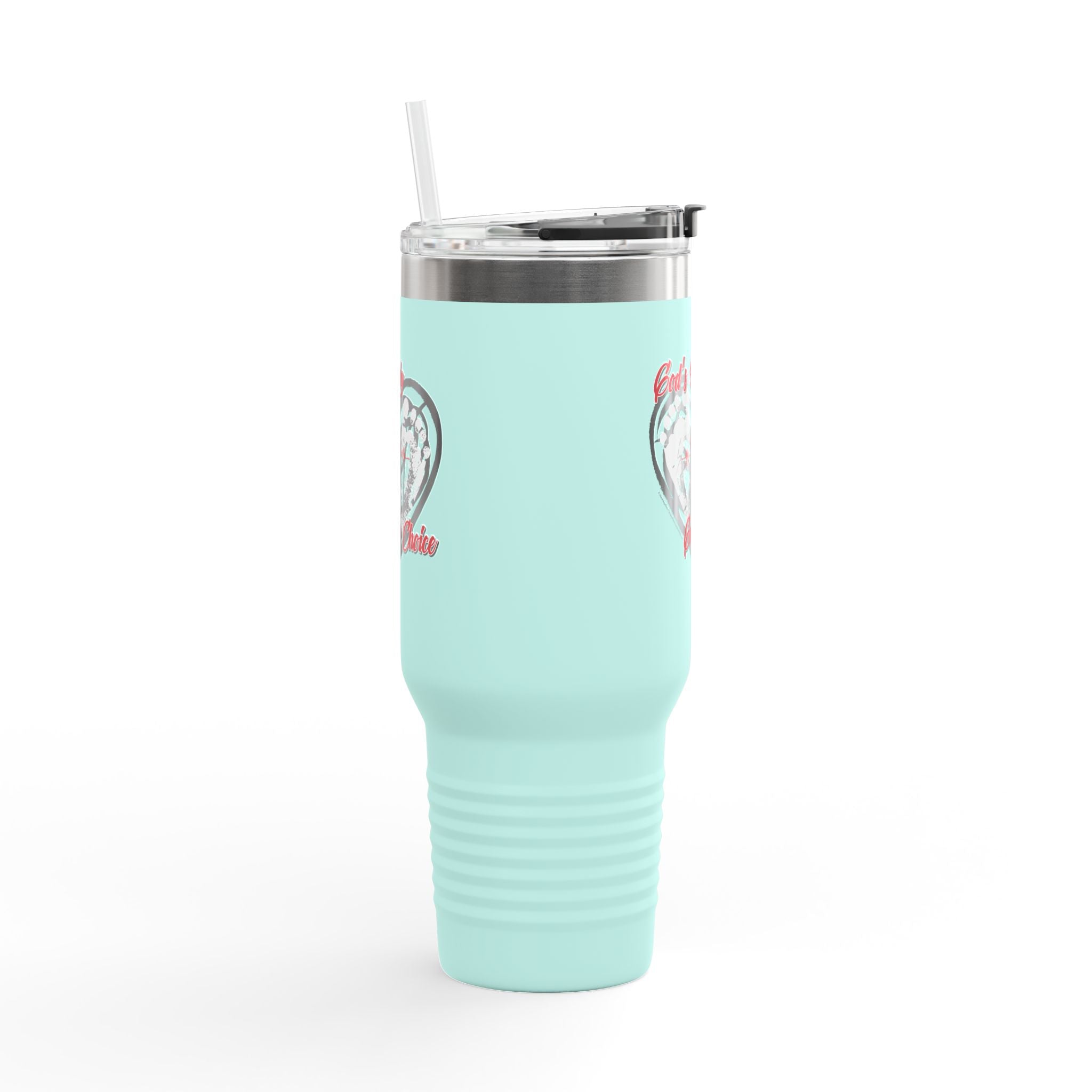 God's Body, God's Choice - 40oz Insulated Travel Mug