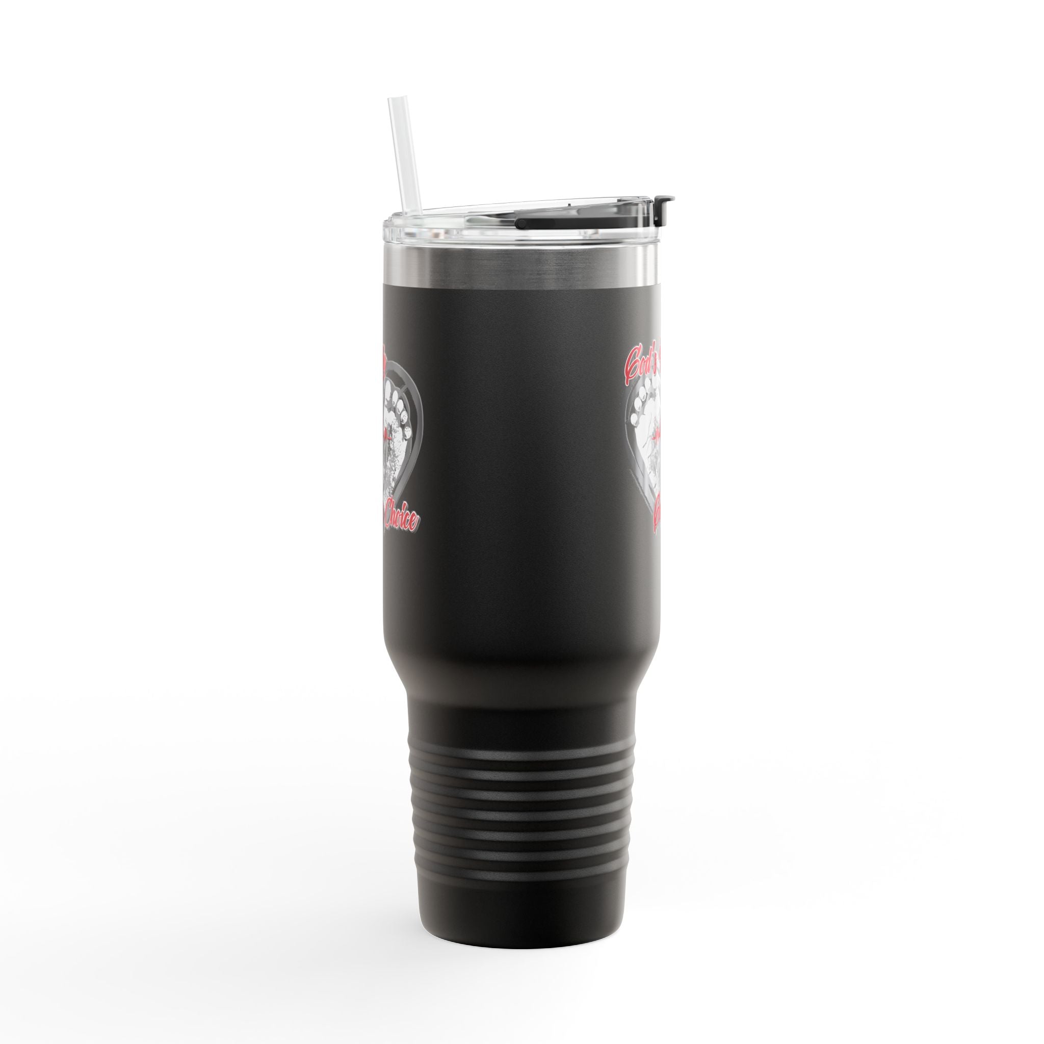 God's Body, God's Choice - 40oz Insulated Travel Mug