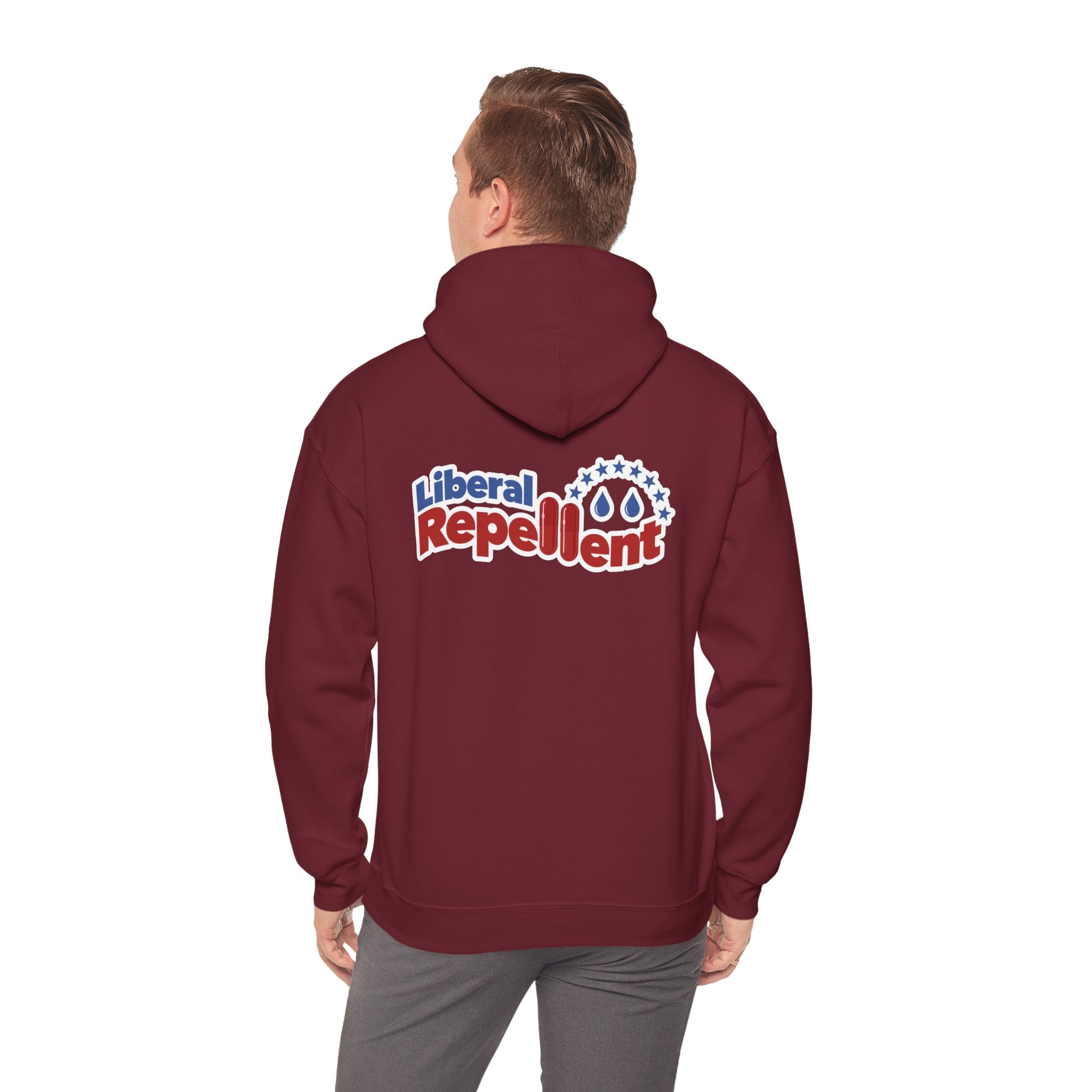 Liberal Repellent - Unisex Heavy Blend™ Hooded Sweatshirt