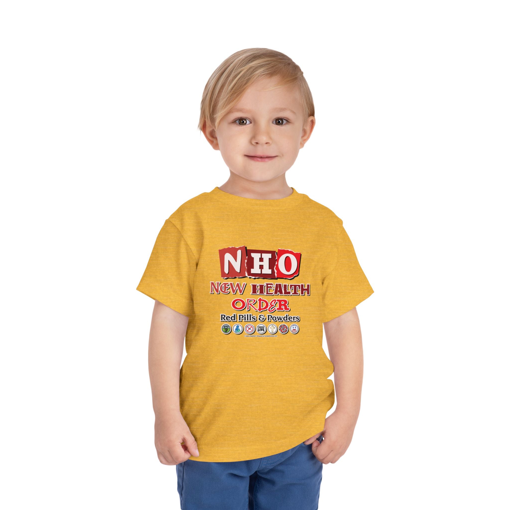 New Health Order - Toddler Soft Cotton Short Sleeve T-Shirt