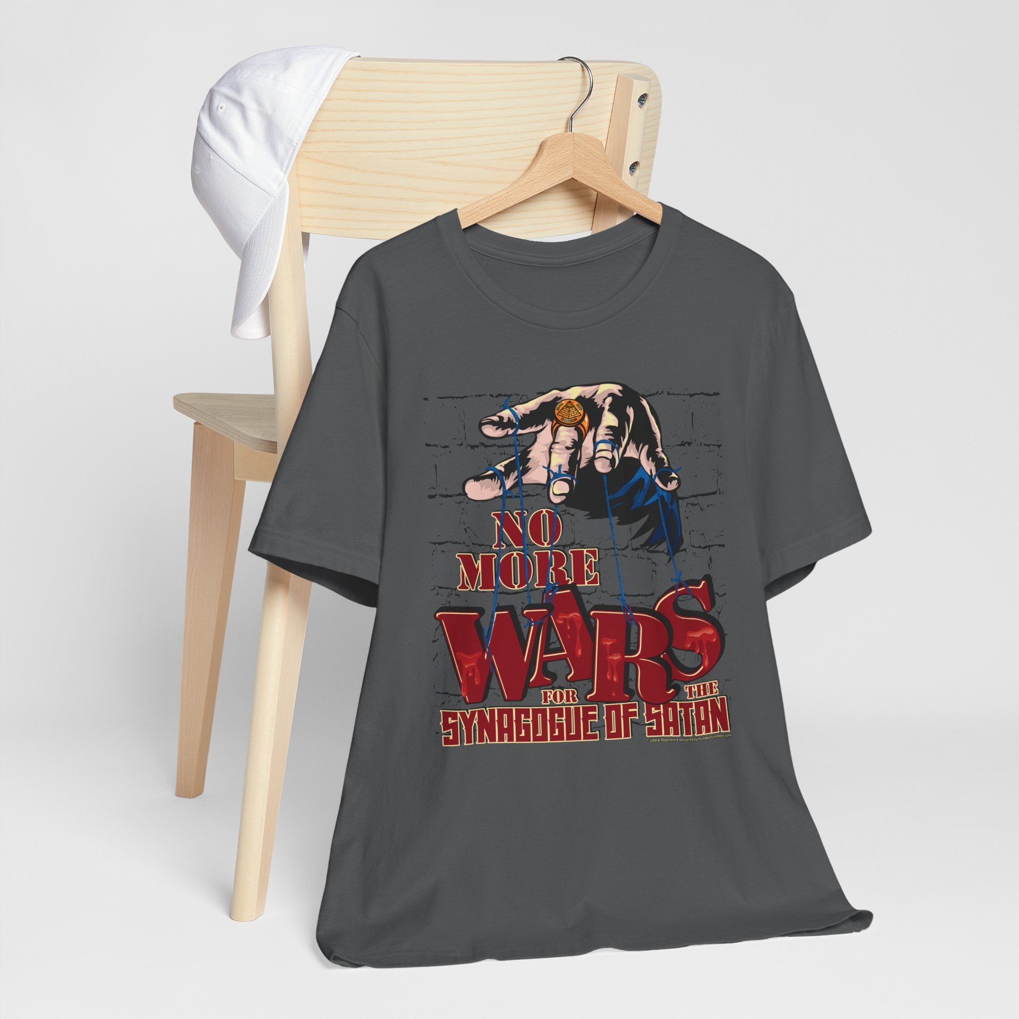 No More Wars for the Synagogue of Satan - Unisex Soft Cotton Short Sleeve T-Shirt