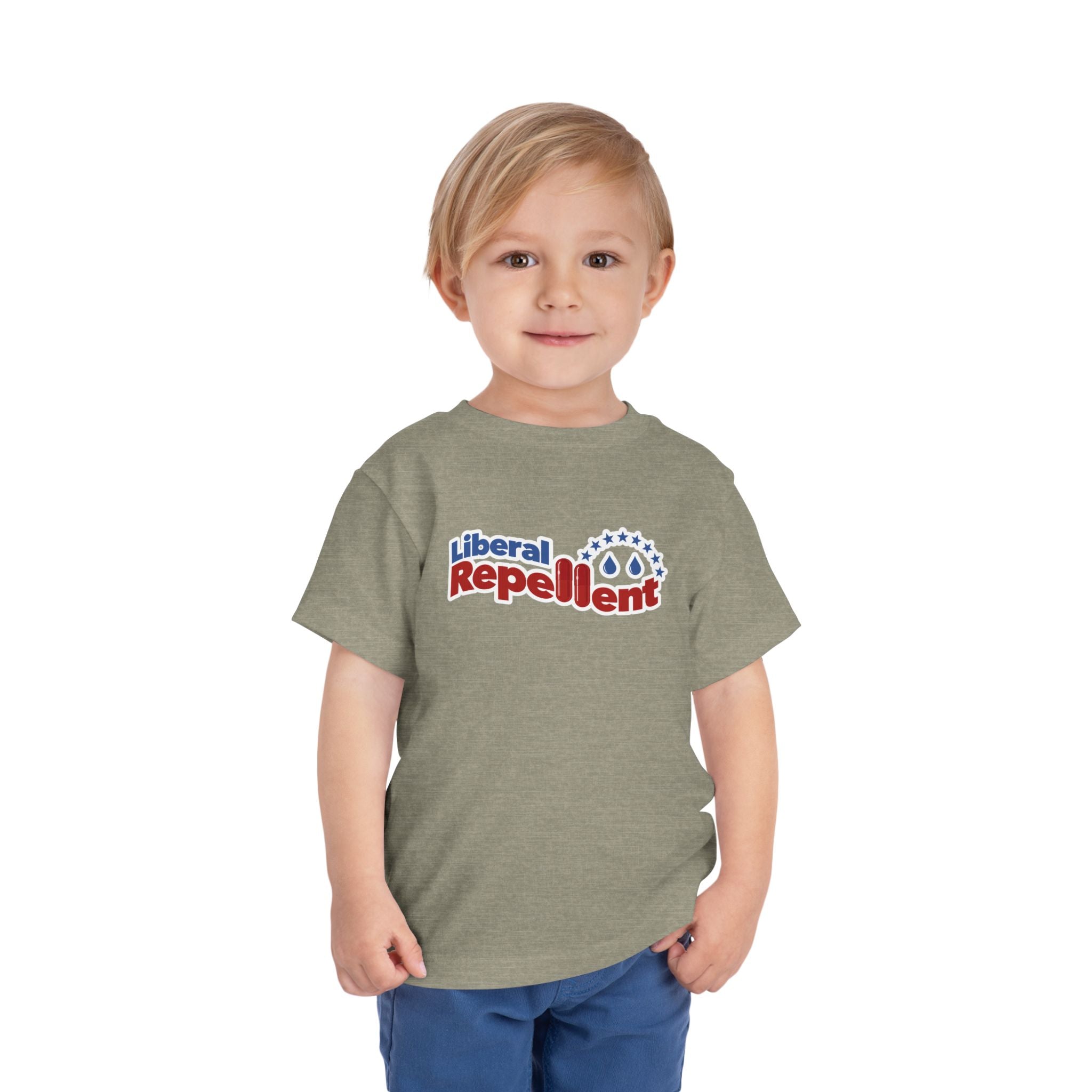 Liberal Repellent - Toddler Soft Cotton Short Sleeve T-Shirt