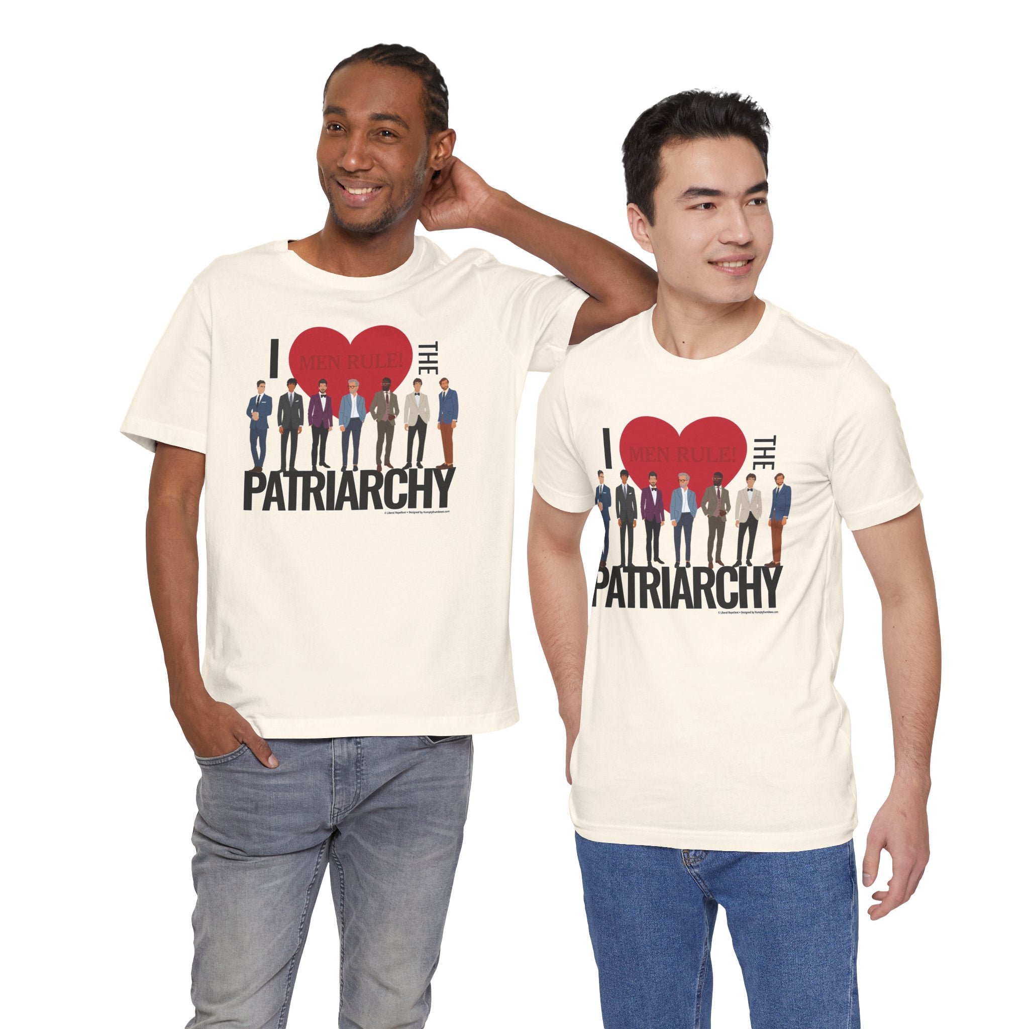 I Love The Patriarchy (The Good 'Ol Boys Edition) - Unisex Soft Cotton Short Sleeve T-Shirt