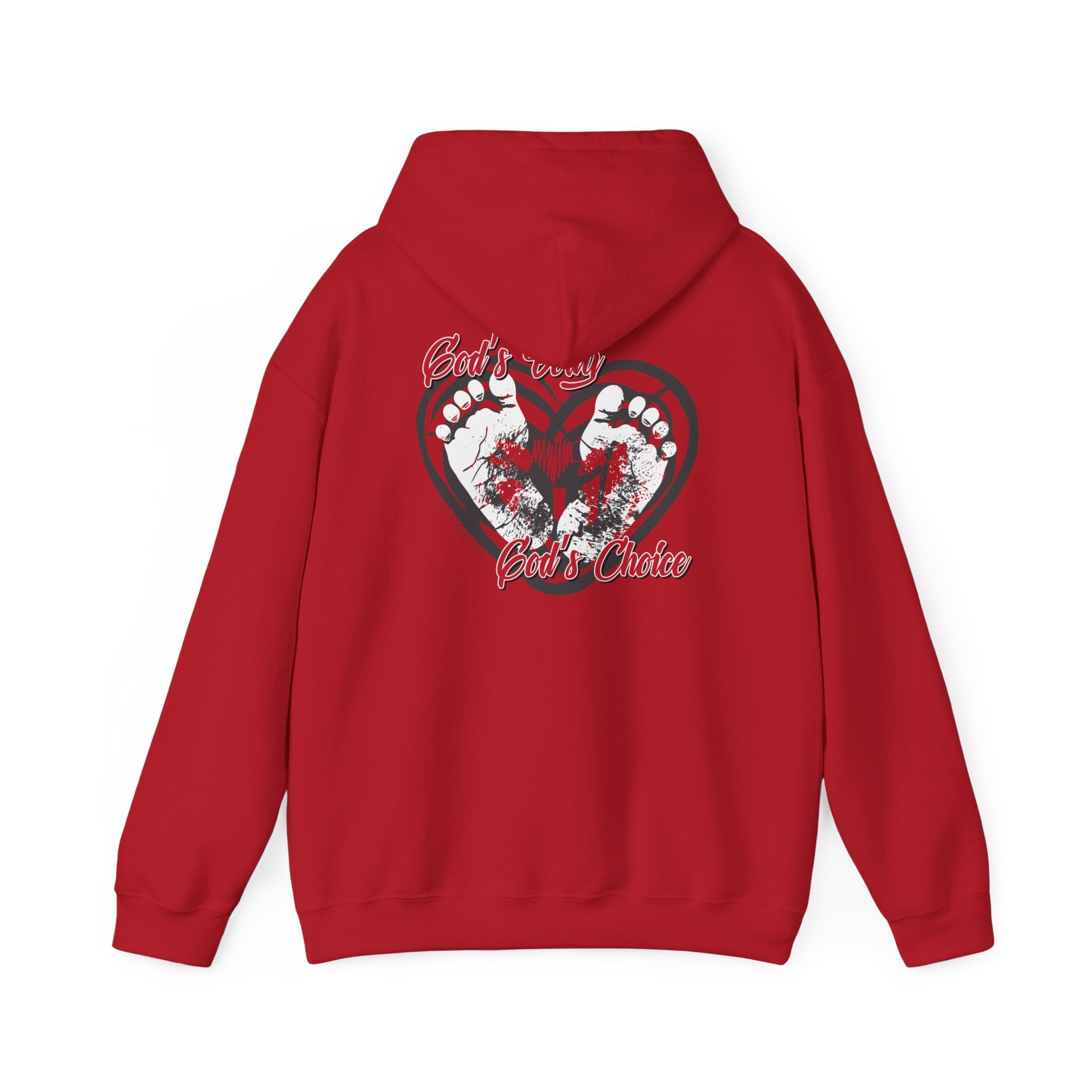 God's Body, God's Choice - Unisex Heavy Blend™ Hooded Sweatshirt