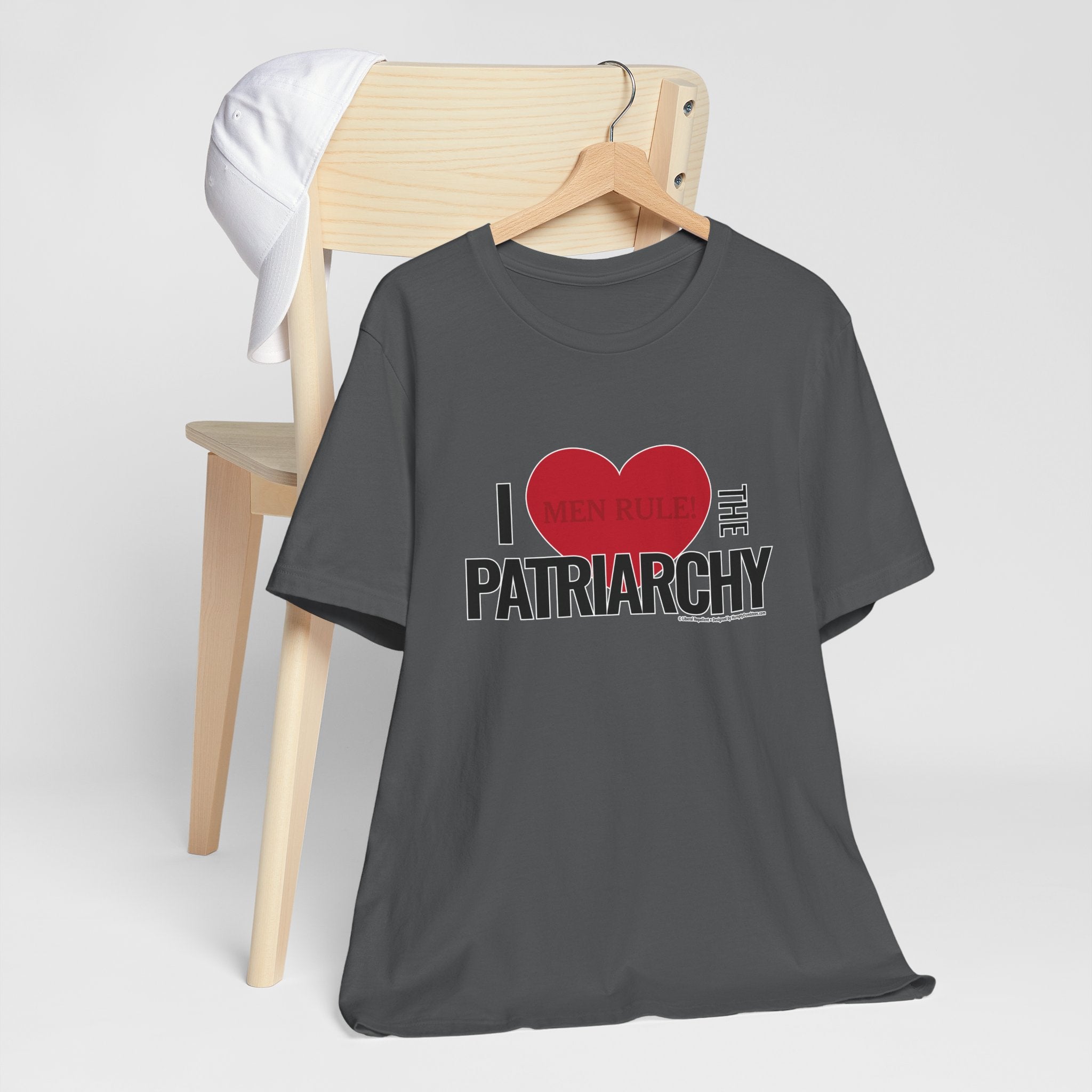 I Love The Patriarchy - Unisex Soft Cotton Short Sleeve T-Shirt