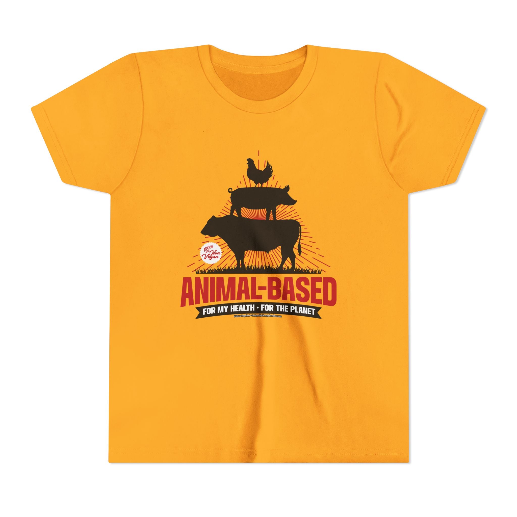 Animal Based - Youth Soft Cotton Short Sleeve T-Shirt