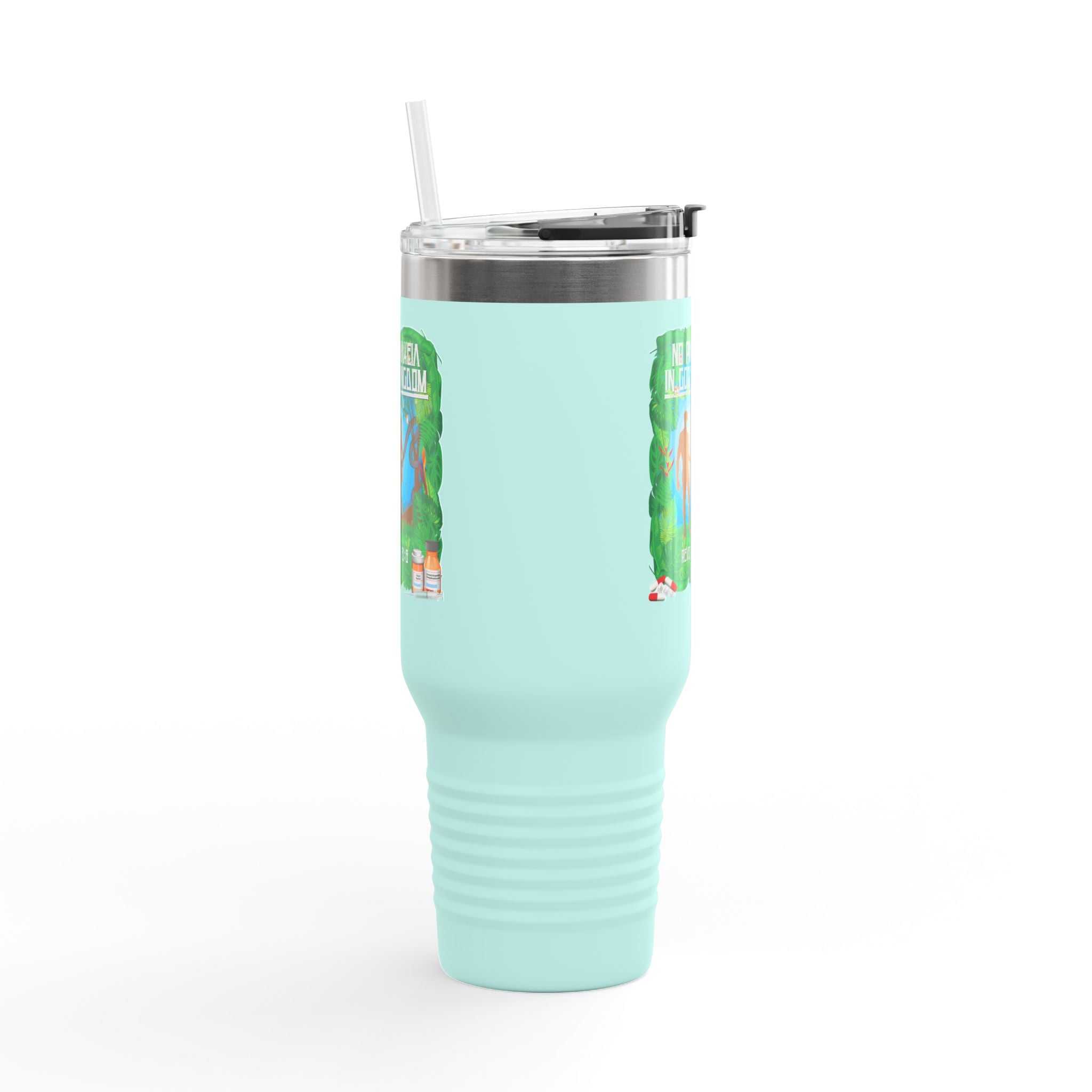 No Pharmakeia in God's Kingdom - 40oz Insulated Travel Mug