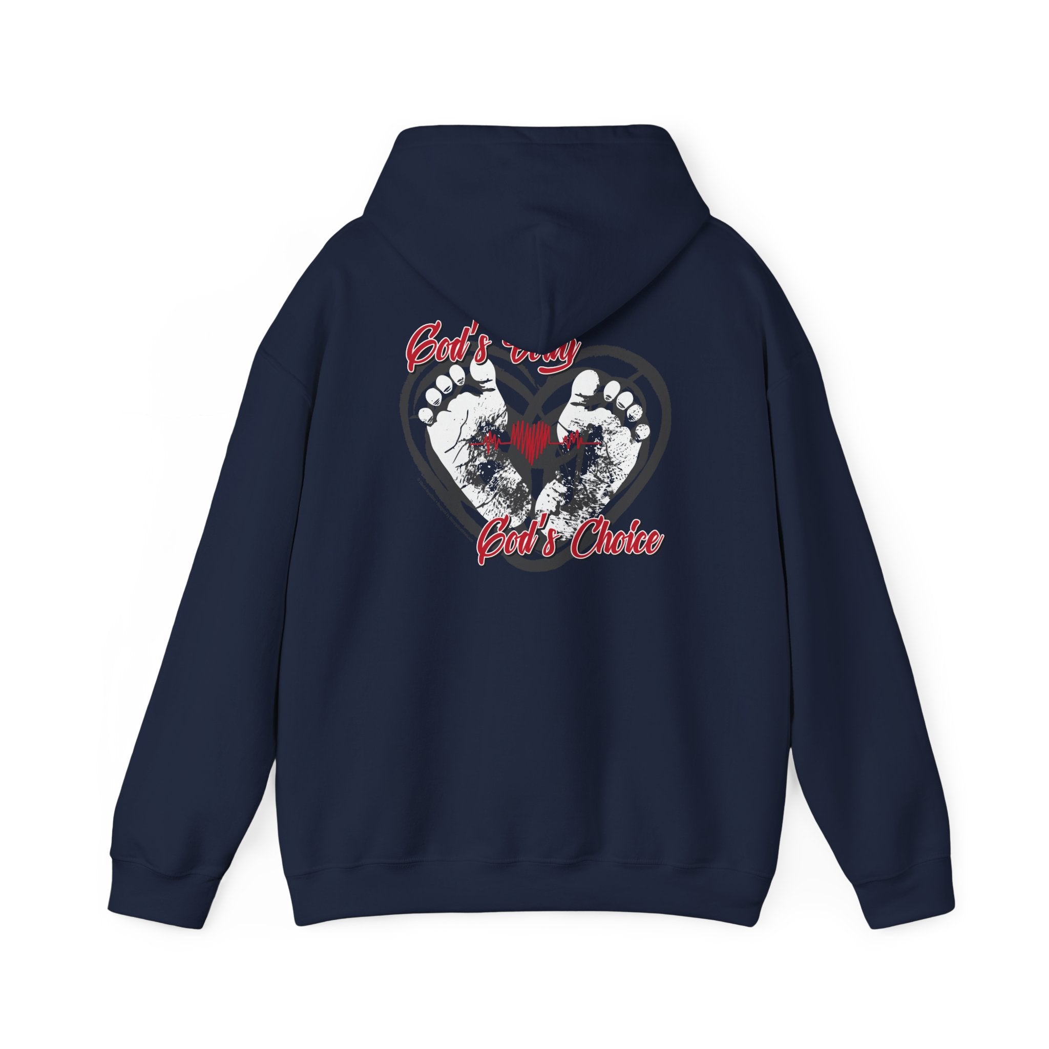 God's Body, God's Choice - Unisex Heavy Blend™ Hooded Sweatshirt