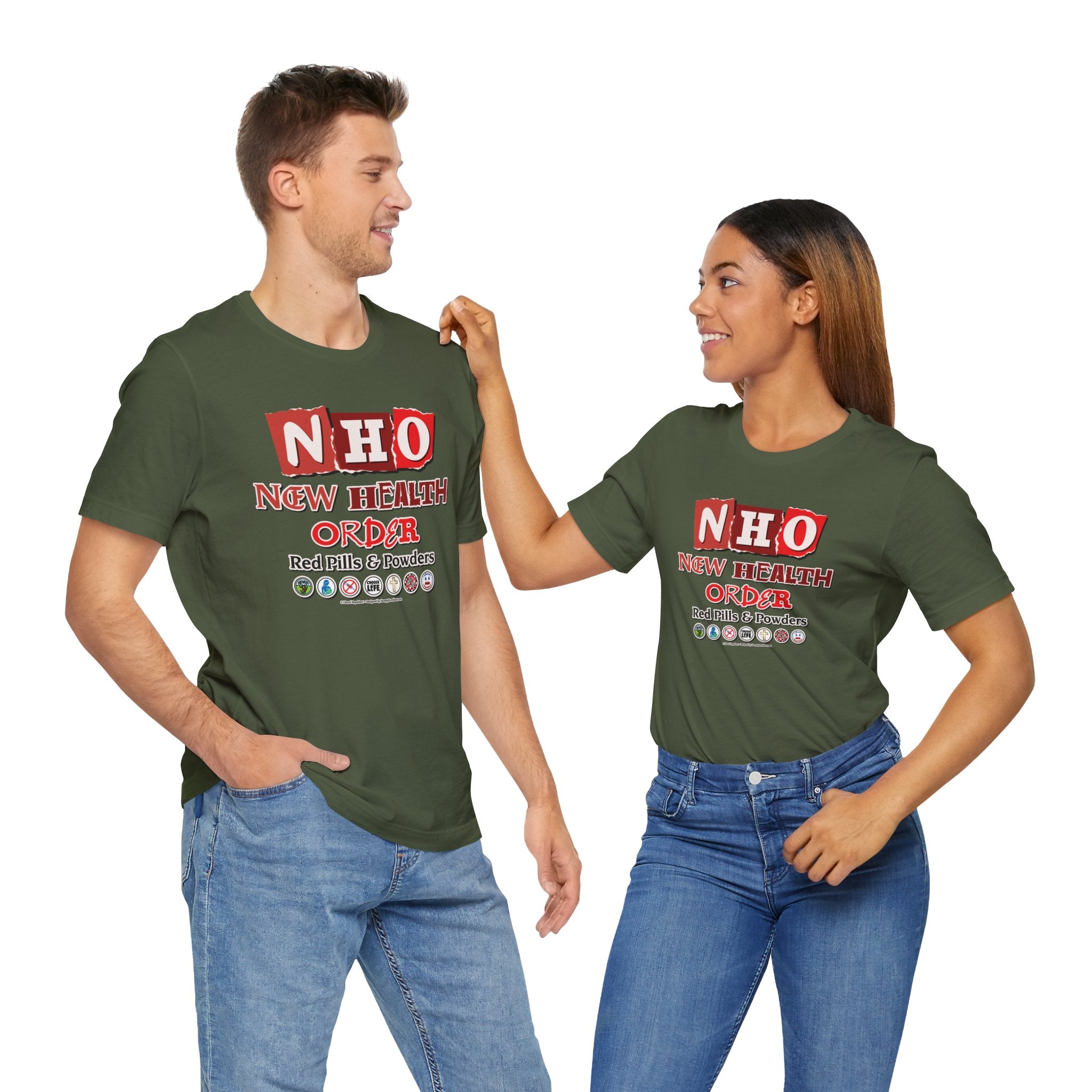 New Health Order - Unisex Soft Cotton Short Sleeve T-Shirt