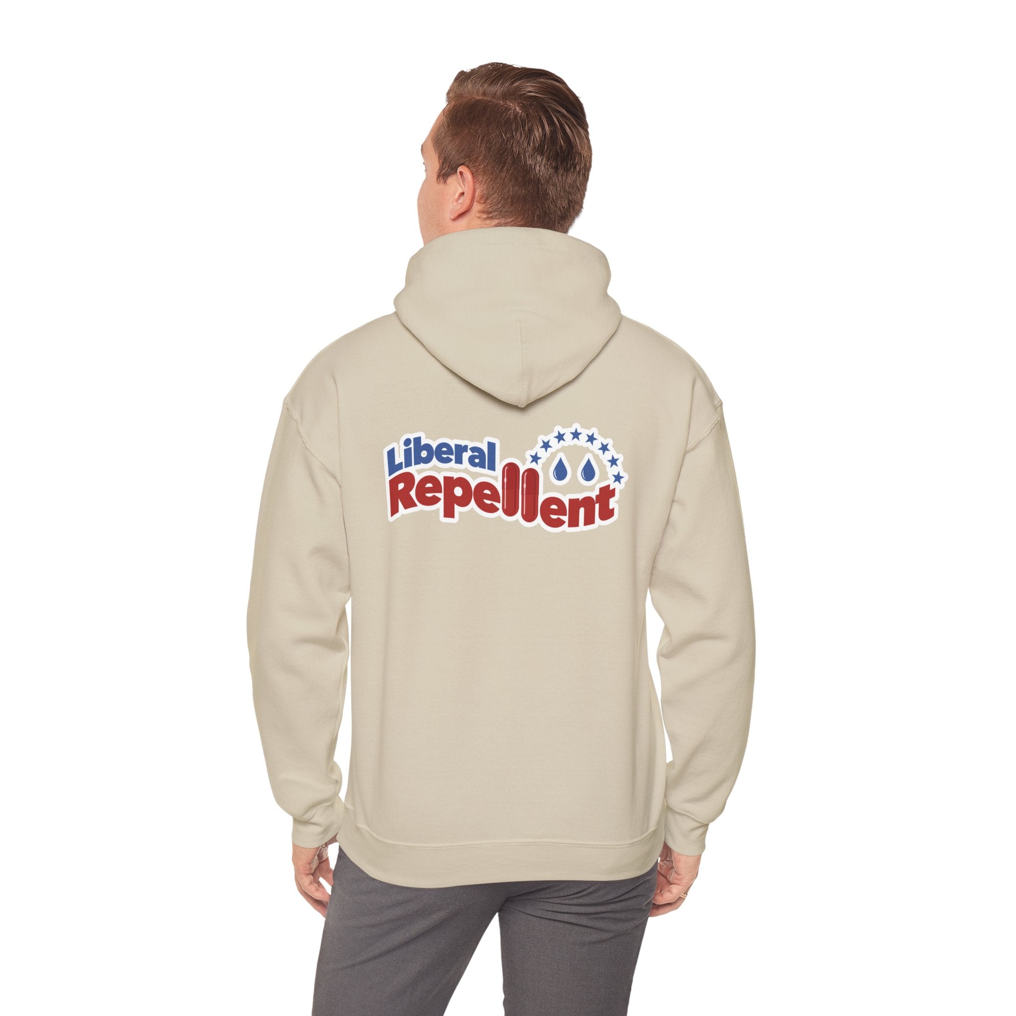 Liberal Repellent - Unisex Heavy Blend™ Hooded Sweatshirt