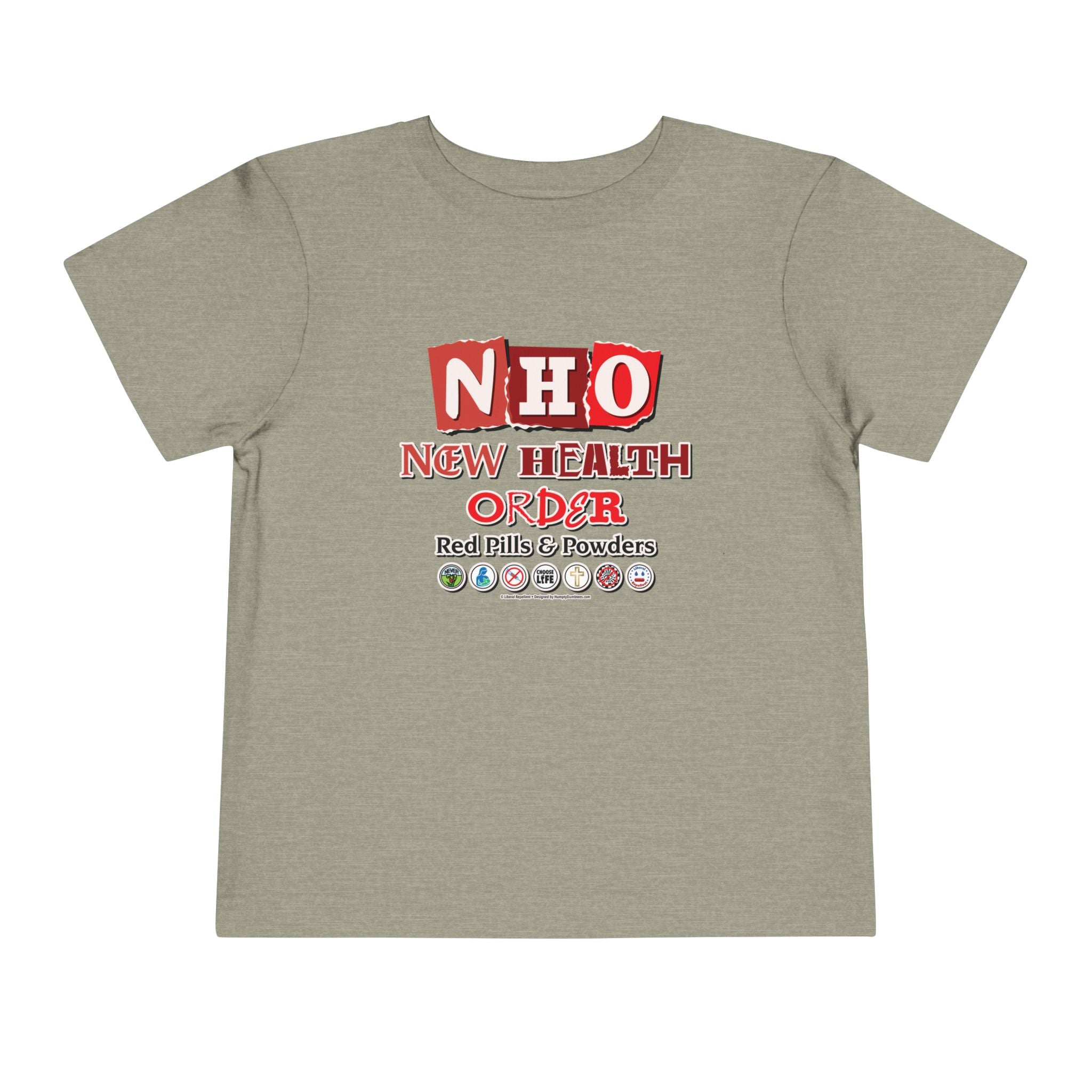 New Health Order - Toddler Soft Cotton Short Sleeve T-Shirt