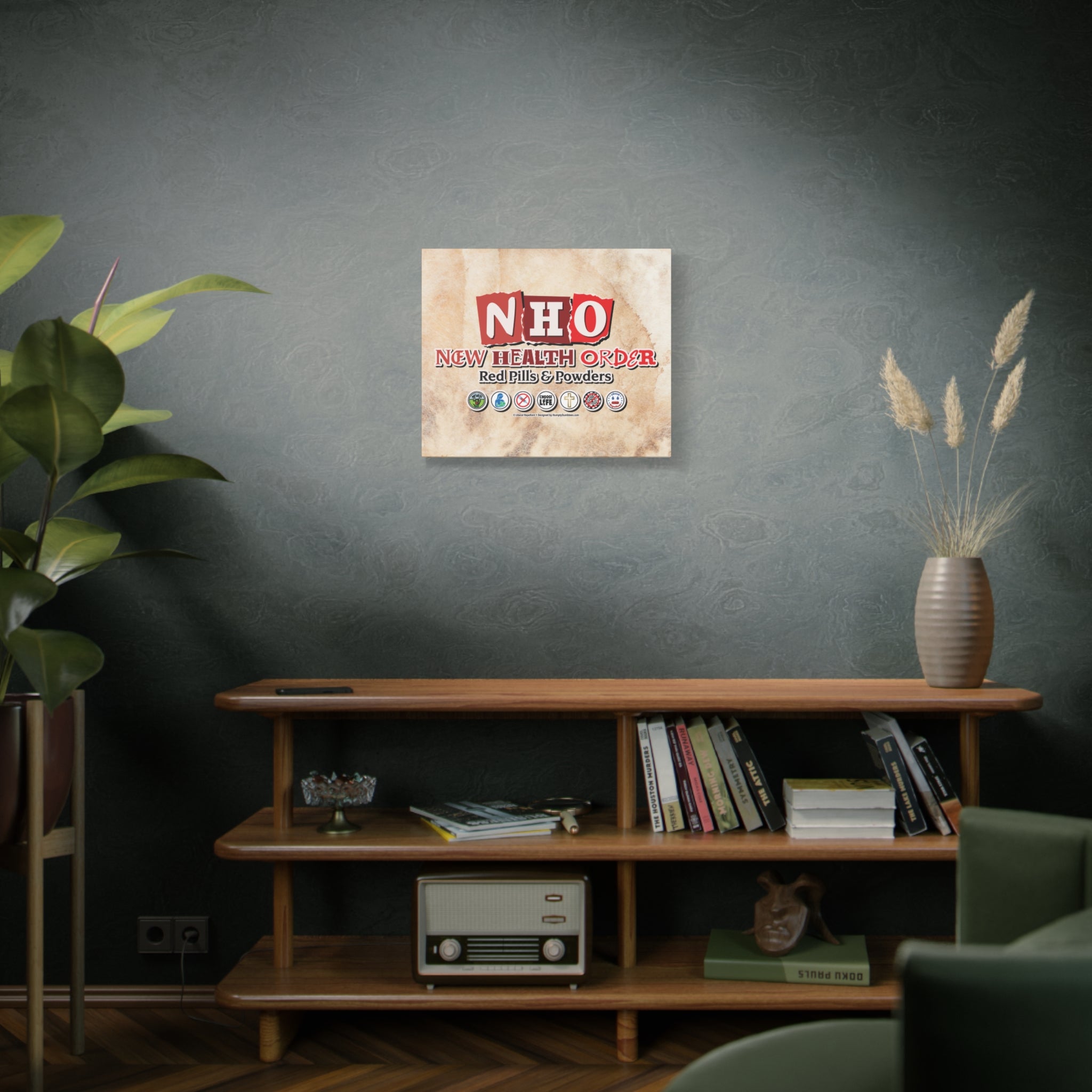 New Health Order - Gallery Wrapped Canvas Wall Art