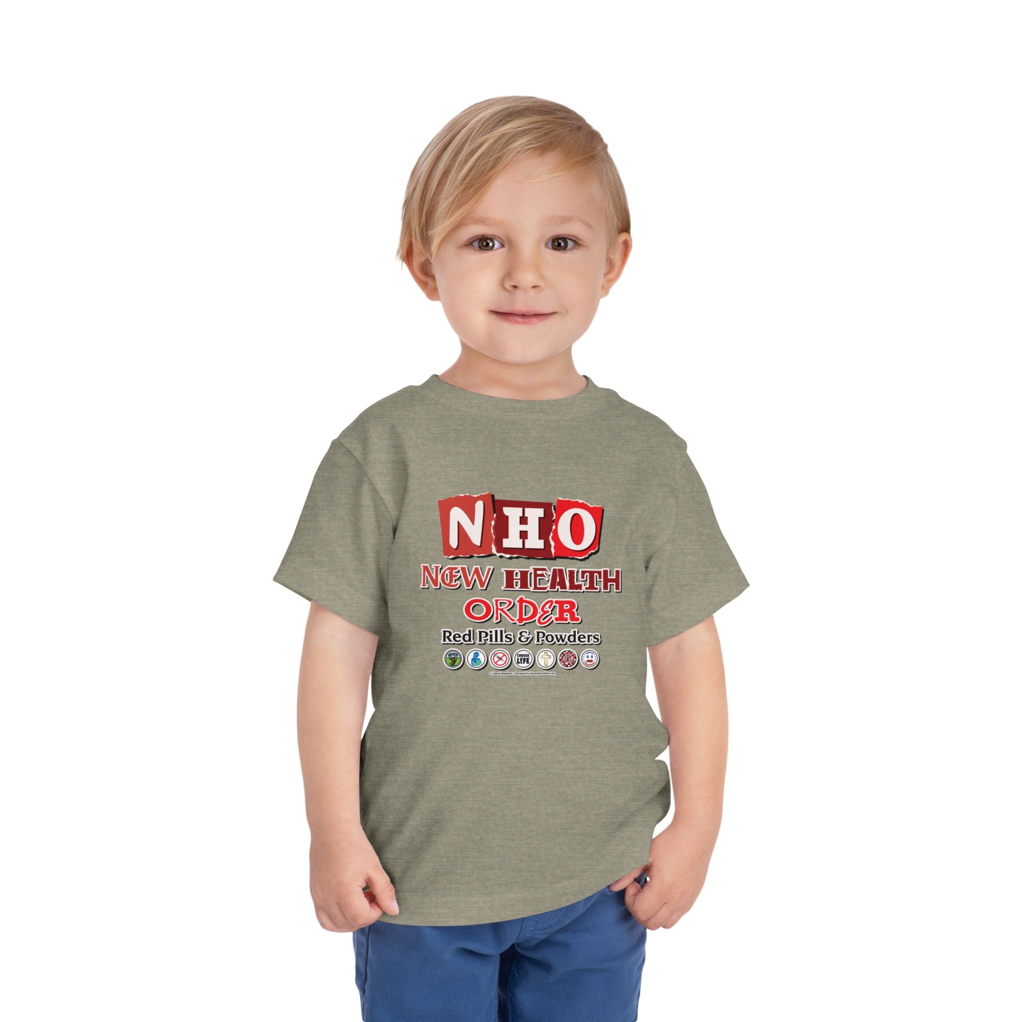 New Health Order - Toddler Soft Cotton Short Sleeve T-Shirt