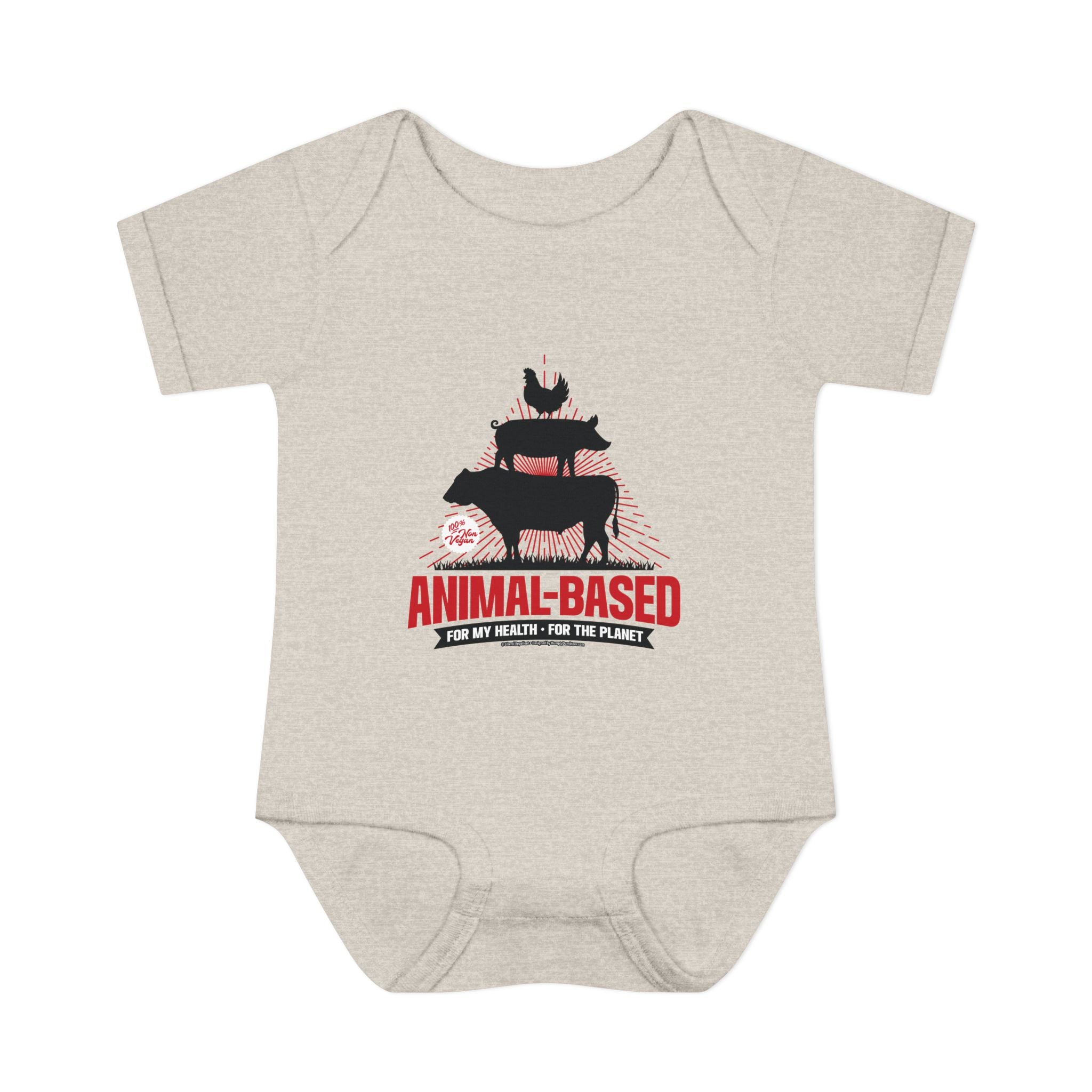Animal Based - Infant Soft Cotton Onsie Bodysuit