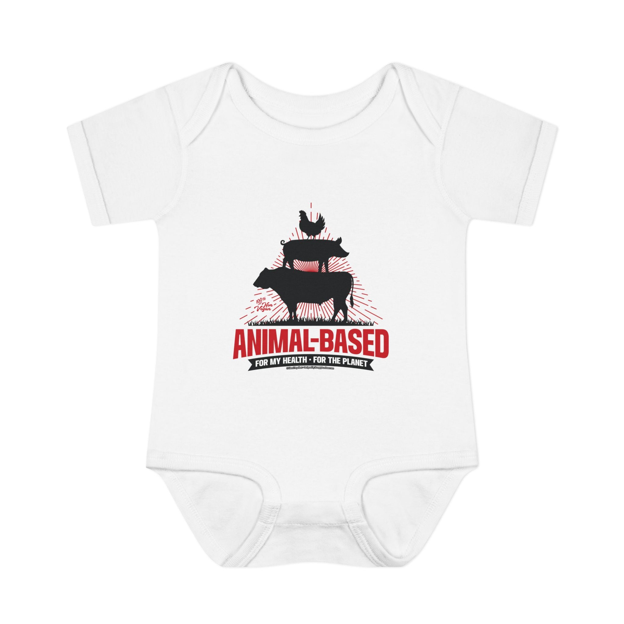 Animal Based - Infant Soft Cotton Onsie Bodysuit