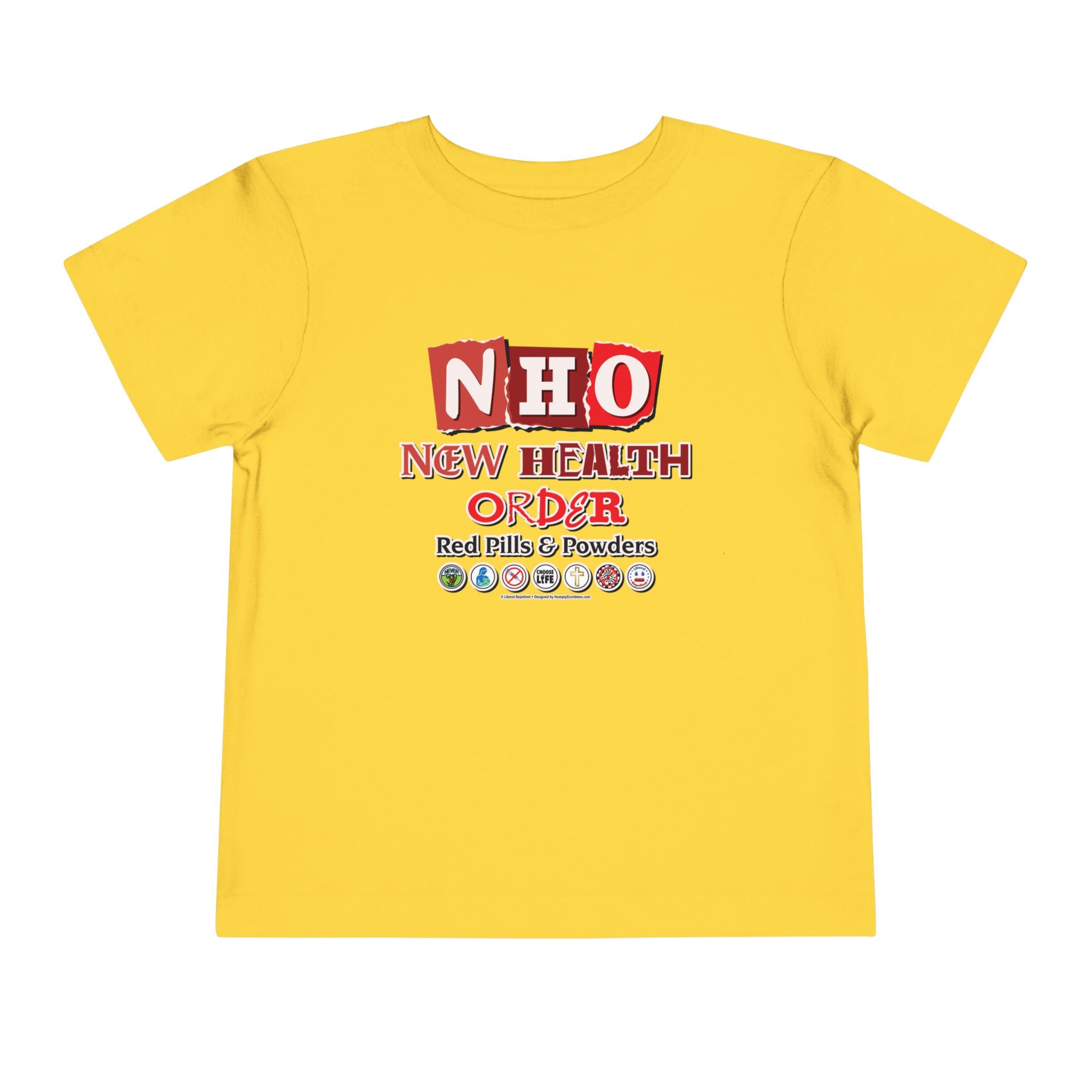 New Health Order - Toddler Soft Cotton Short Sleeve T-Shirt