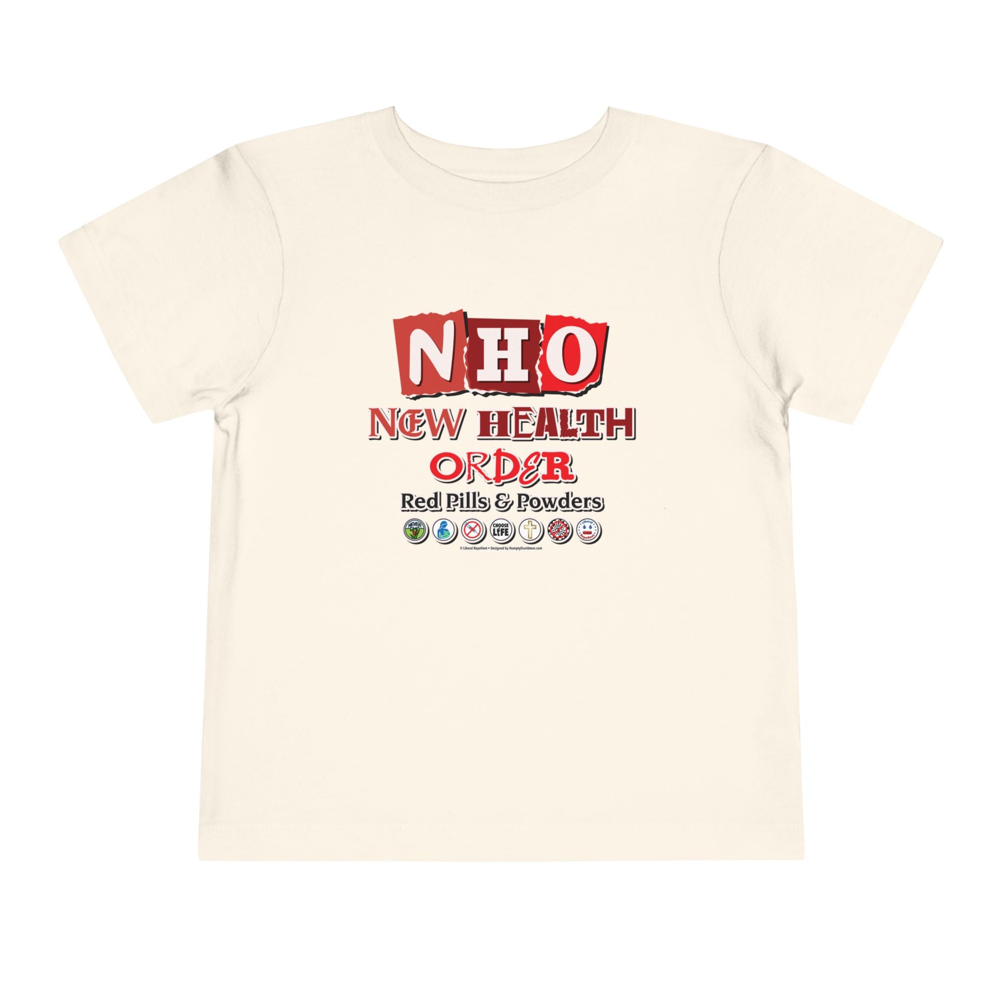 New Health Order - Toddler Soft Cotton Short Sleeve T-Shirt