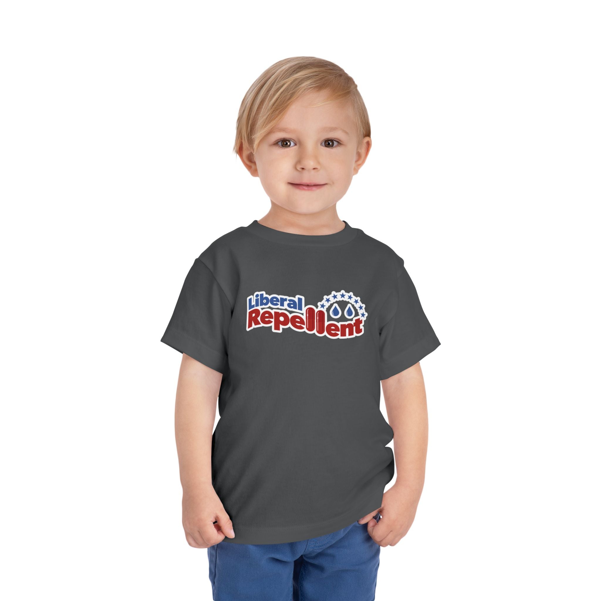 Liberal Repellent - Toddler Soft Cotton Short Sleeve T-Shirt