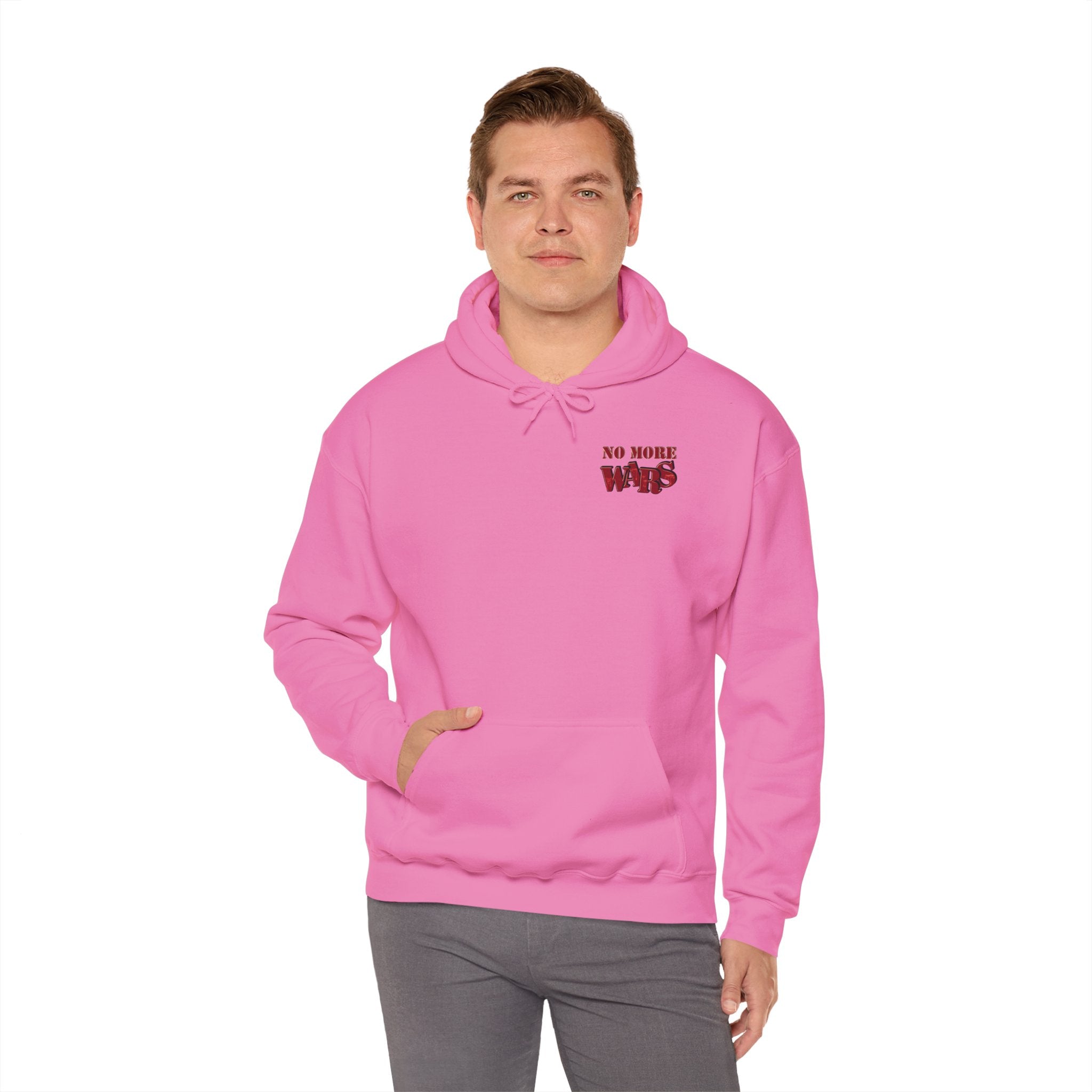 No More Wars for the Synagogue of Satan - Unisex Heavy Blend™ Hooded Sweatshirt