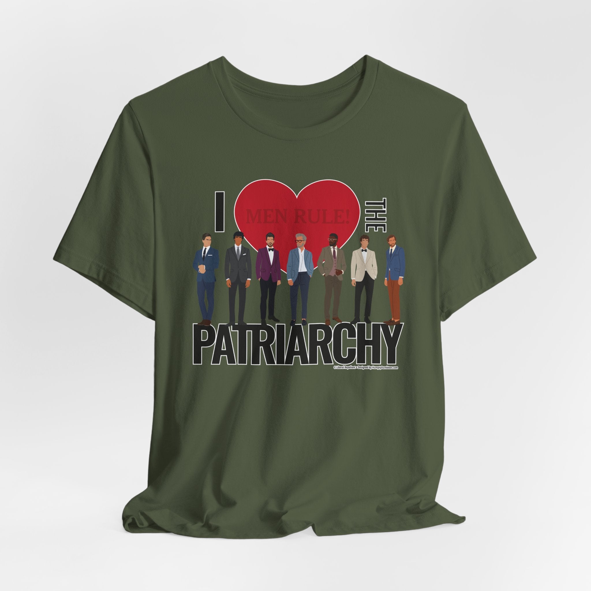 I Love The Patriarchy (The Good 'Ol Boys Edition) - Unisex Soft Cotton Short Sleeve T-Shirt