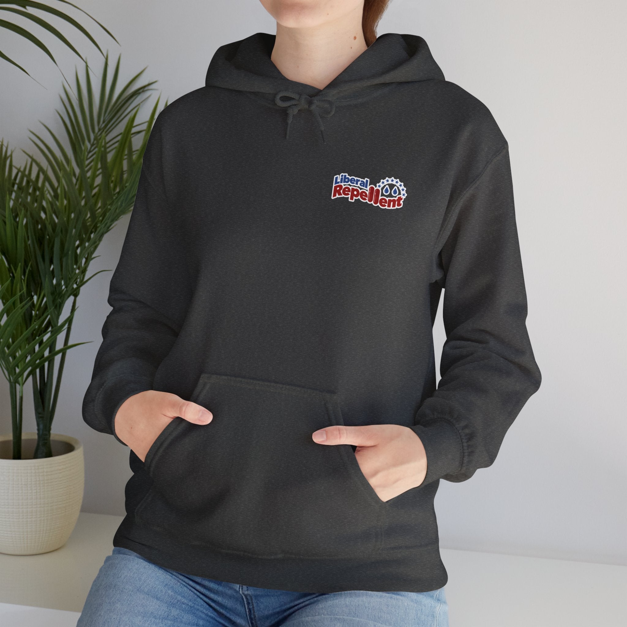Liberal Repellent - Unisex Heavy Blend™ Hooded Sweatshirt