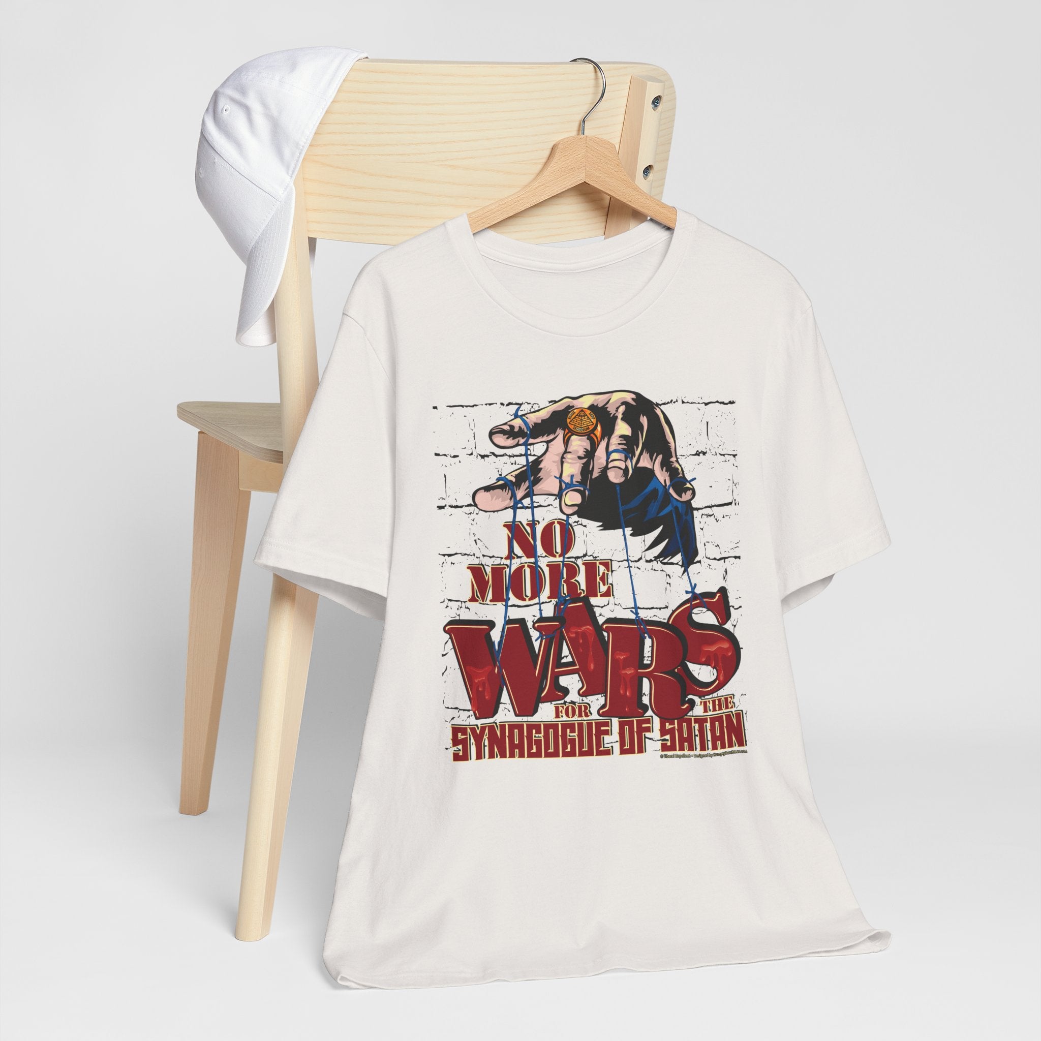 No More Wars for the Synagogue of Satan - Unisex Soft Cotton Short Sleeve T-Shirt