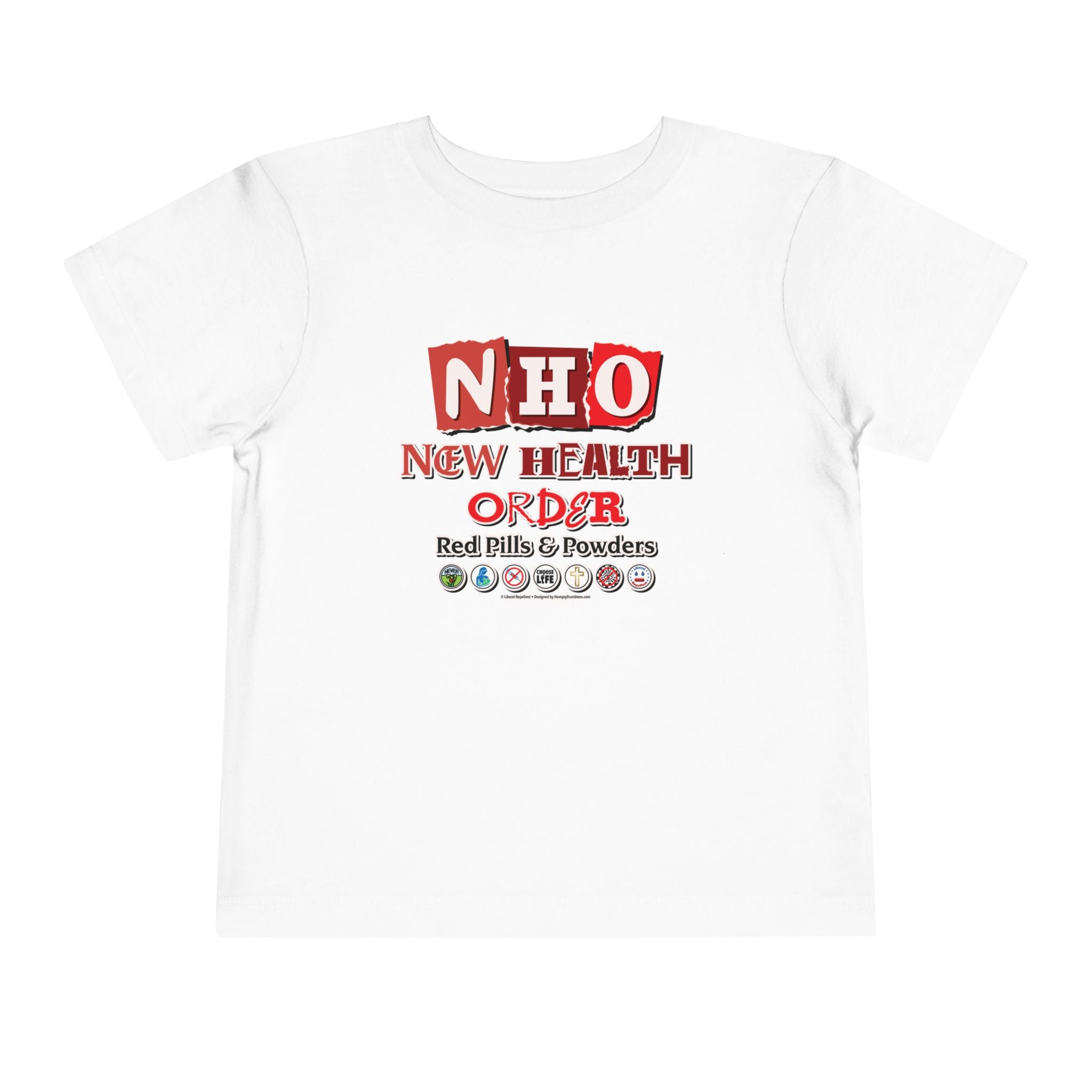 New Health Order - Toddler Soft Cotton Short Sleeve T-Shirt