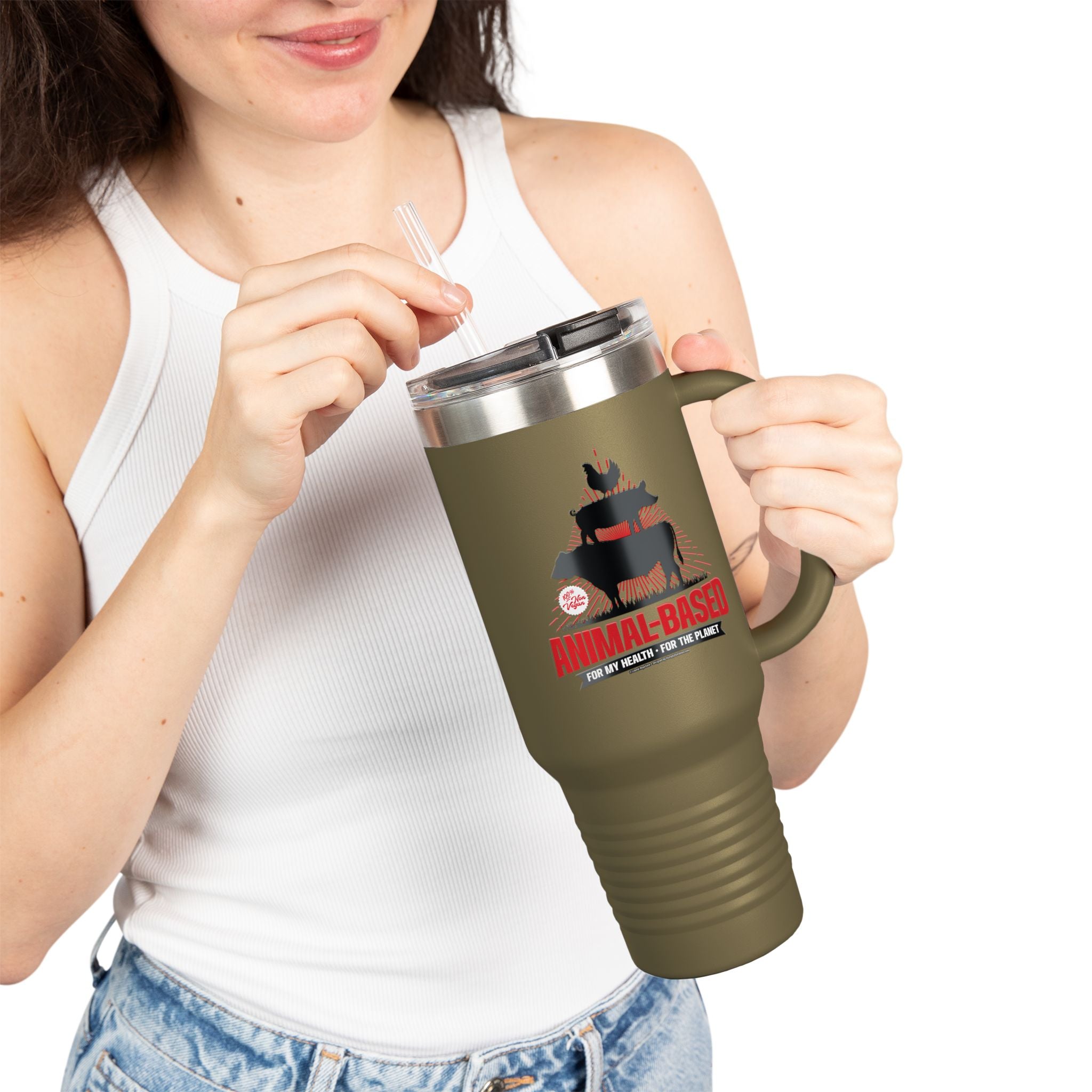 Animal Based - 40oz Insulated Travel Mug