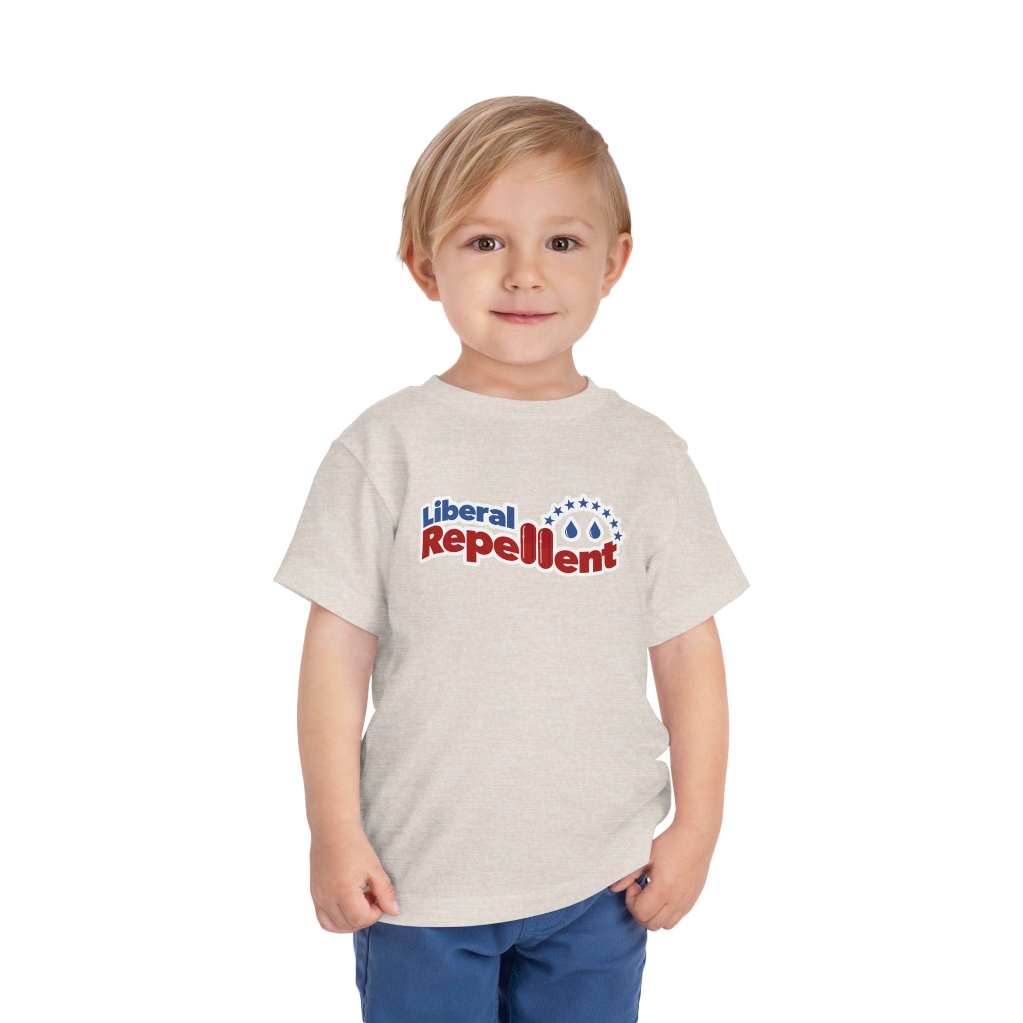 Liberal Repellent - Toddler Soft Cotton Short Sleeve T-Shirt