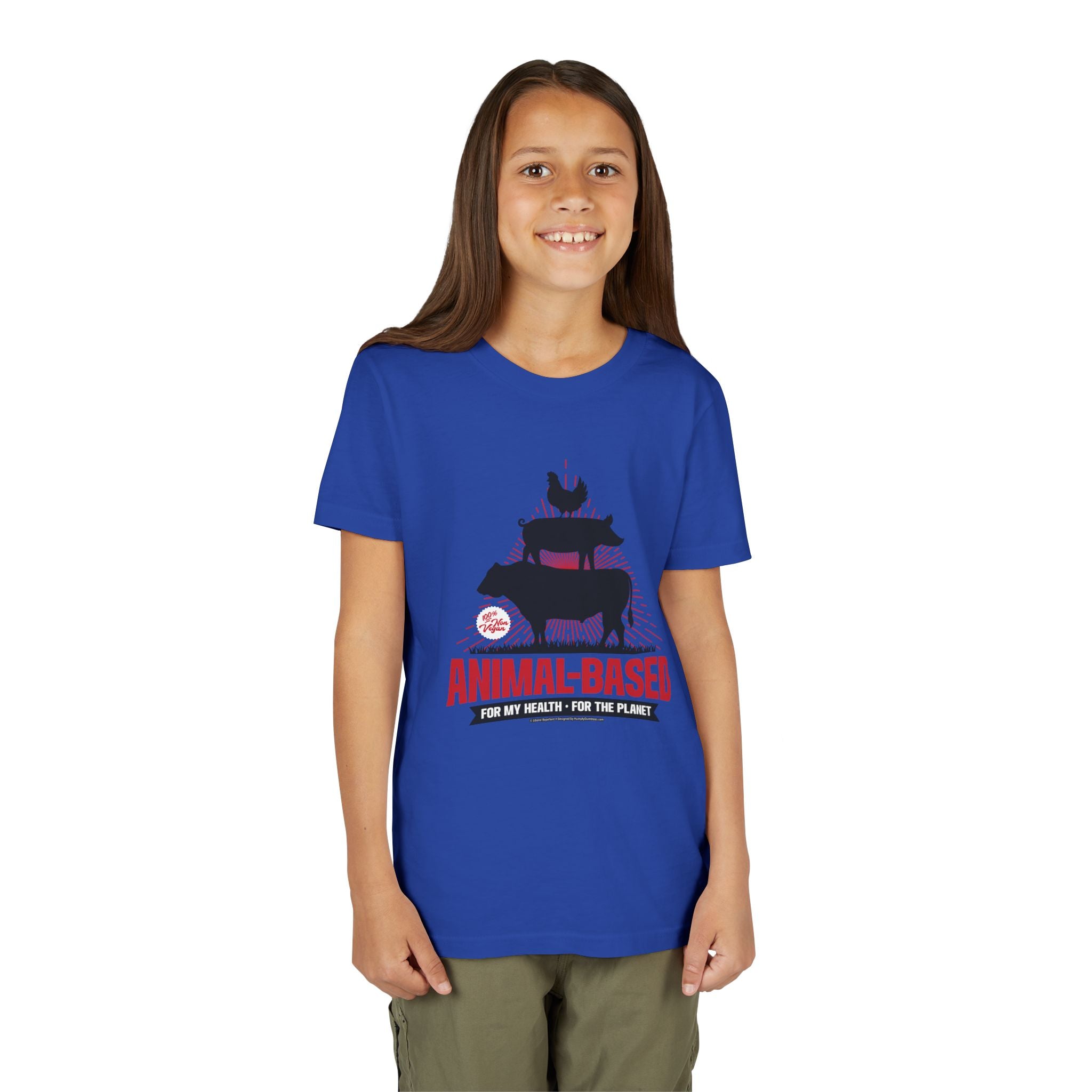 Animal Based - Youth Soft Cotton Short Sleeve T-Shirt