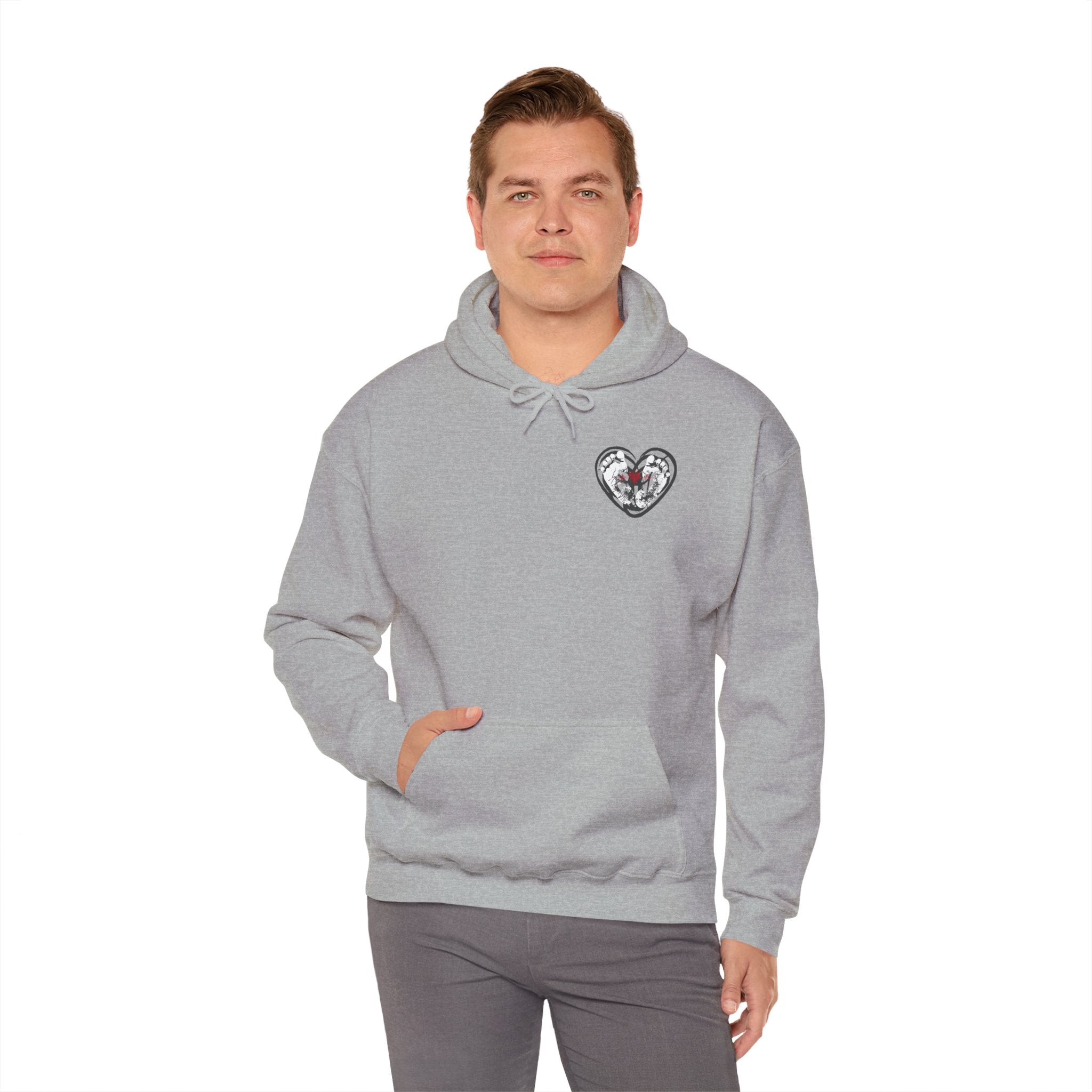 God's Body, God's Choice - Unisex Heavy Blend™ Hooded Sweatshirt