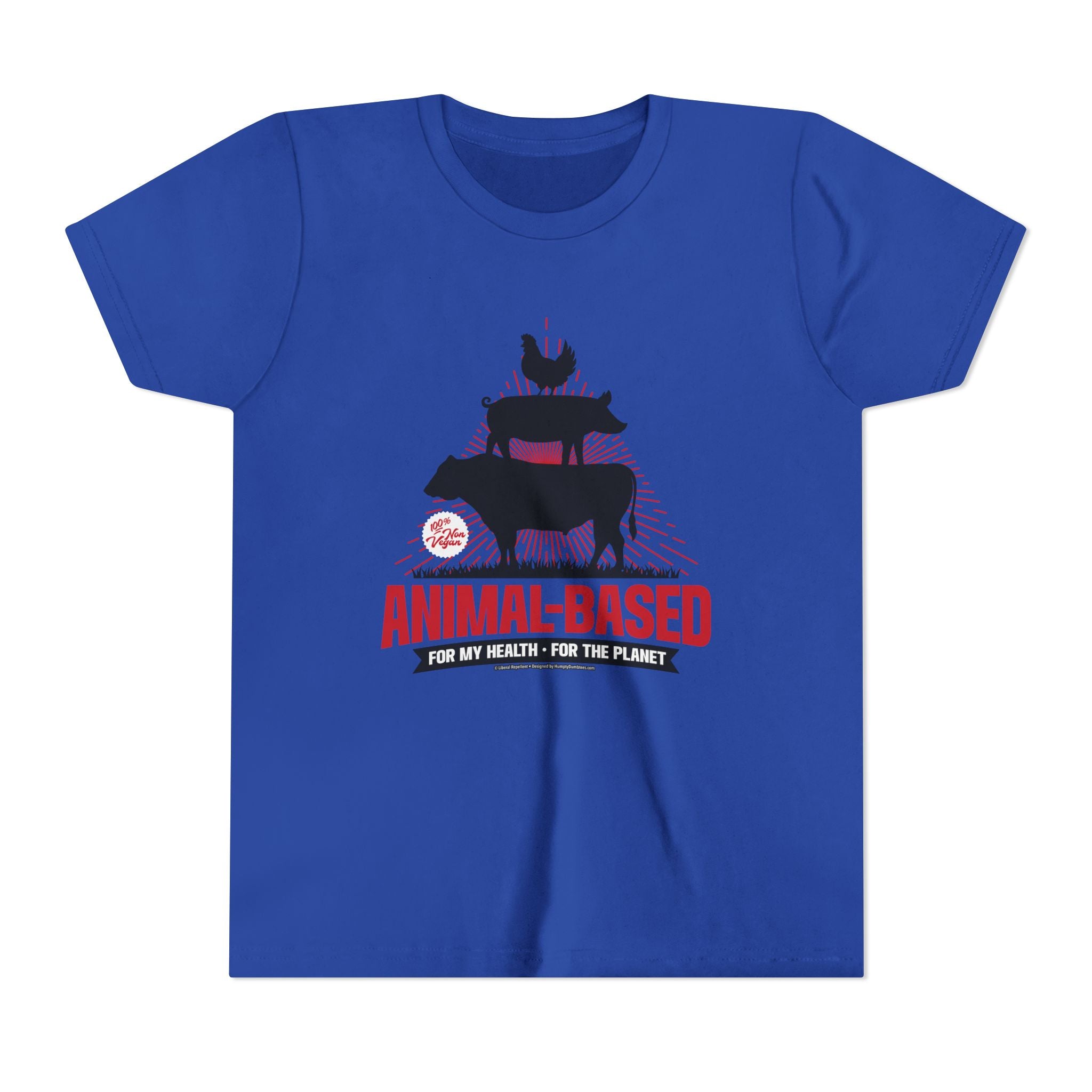 Animal Based - Youth Soft Cotton Short Sleeve T-Shirt