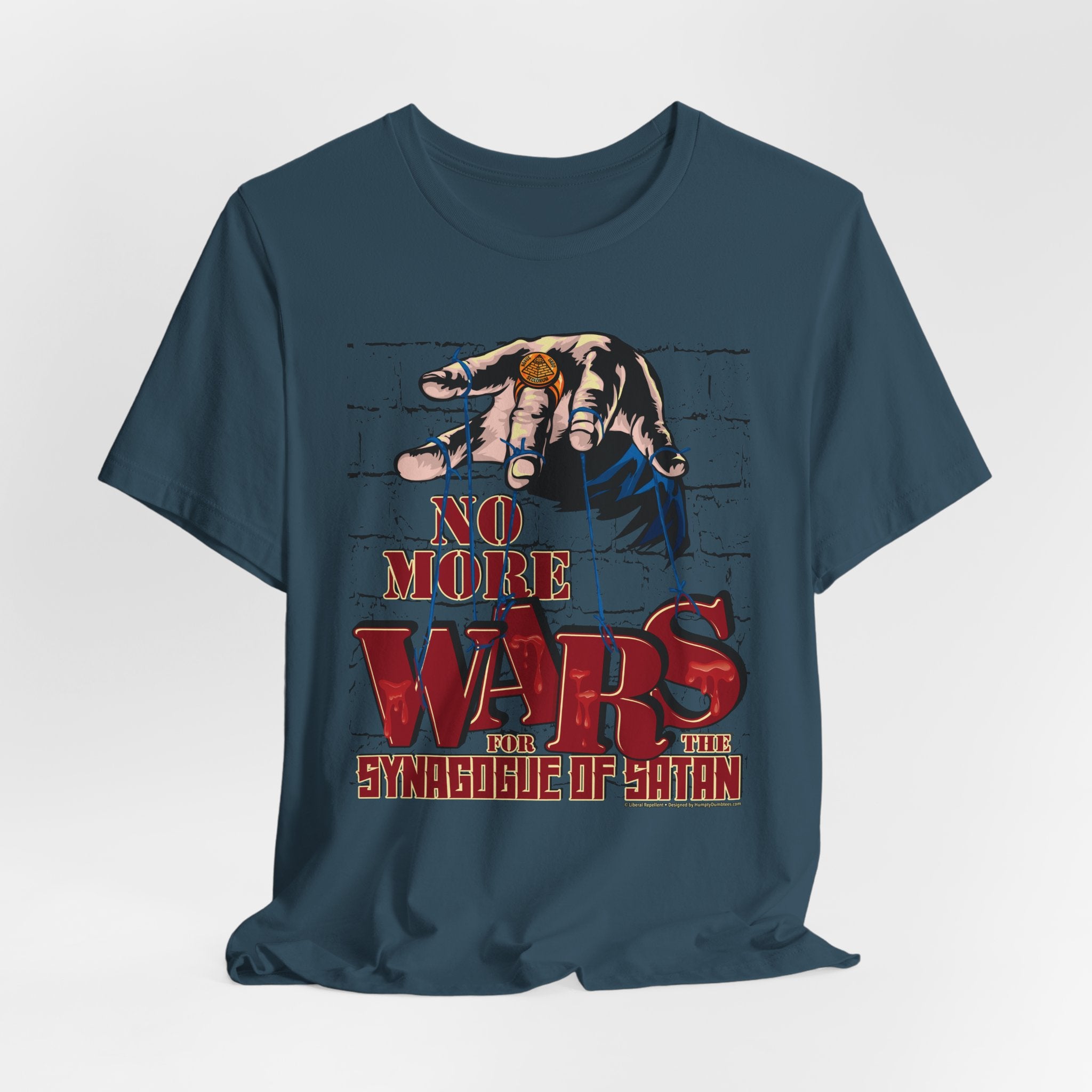 No More Wars for the Synagogue of Satan - Unisex Soft Cotton Short Sleeve T-Shirt
