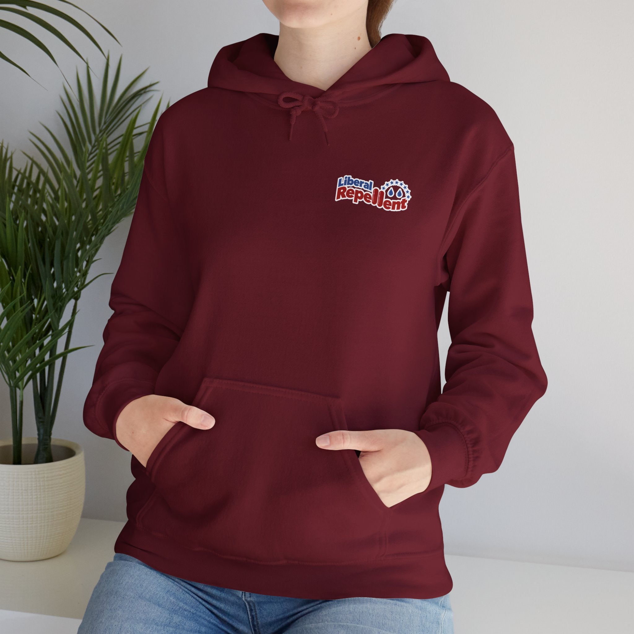 Liberal Repellent - Unisex Heavy Blend™ Hooded Sweatshirt