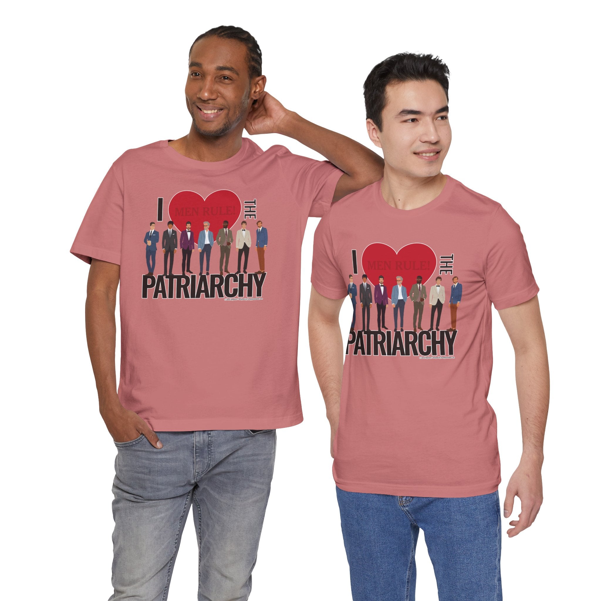 I Love The Patriarchy (The Good 'Ol Boys Edition) - Unisex Soft Cotton Short Sleeve T-Shirt