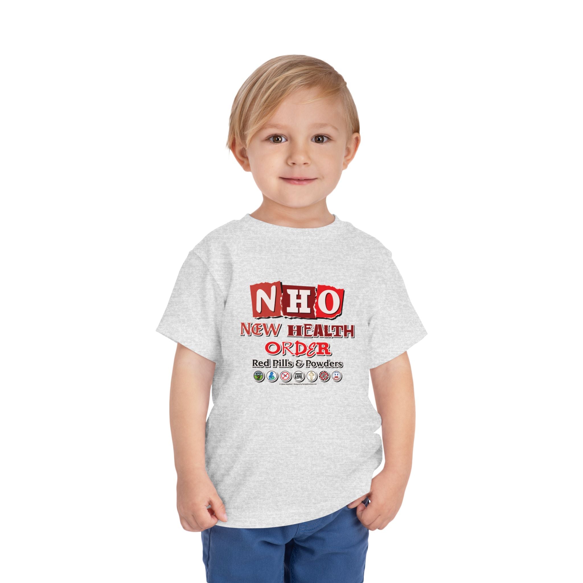 New Health Order - Toddler Soft Cotton Short Sleeve T-Shirt