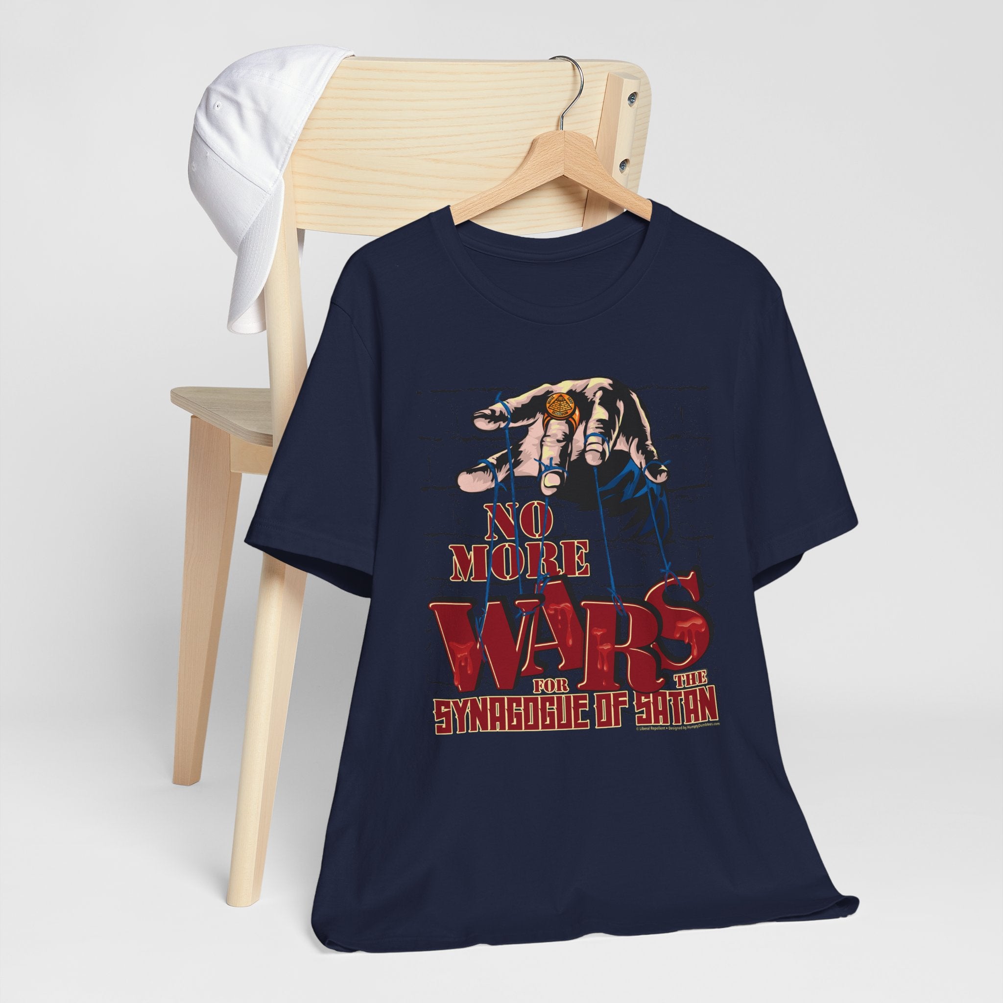 No More Wars for the Synagogue of Satan - Unisex Soft Cotton Short Sleeve T-Shirt