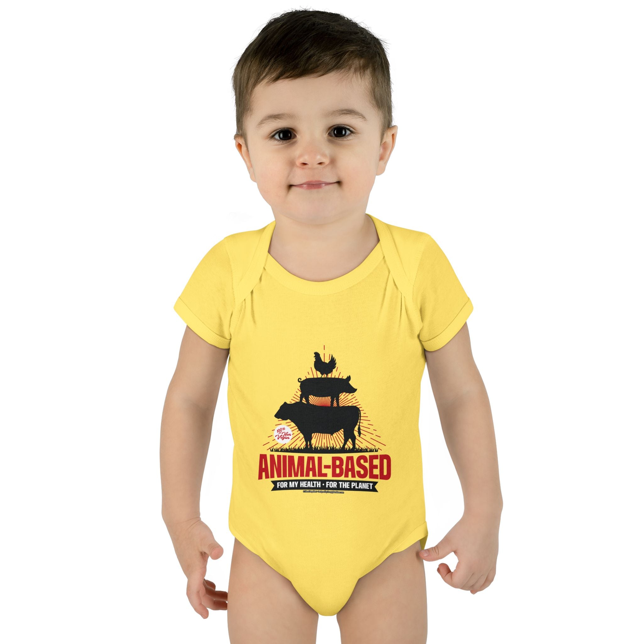 Animal Based - Infant Soft Cotton Onsie Bodysuit