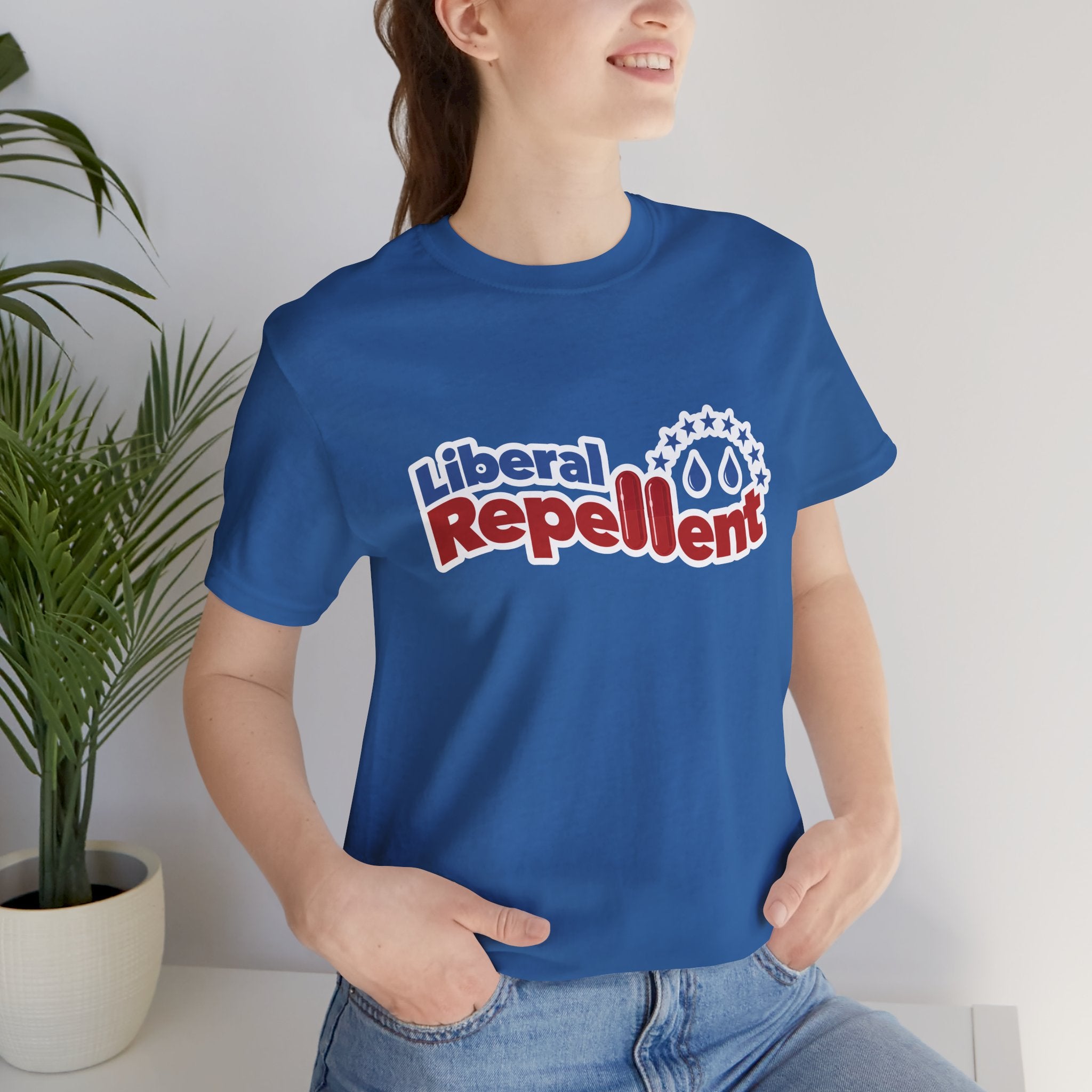 Liberal Repellent - Unisex Soft Cotton Short Sleeve T-Shirt