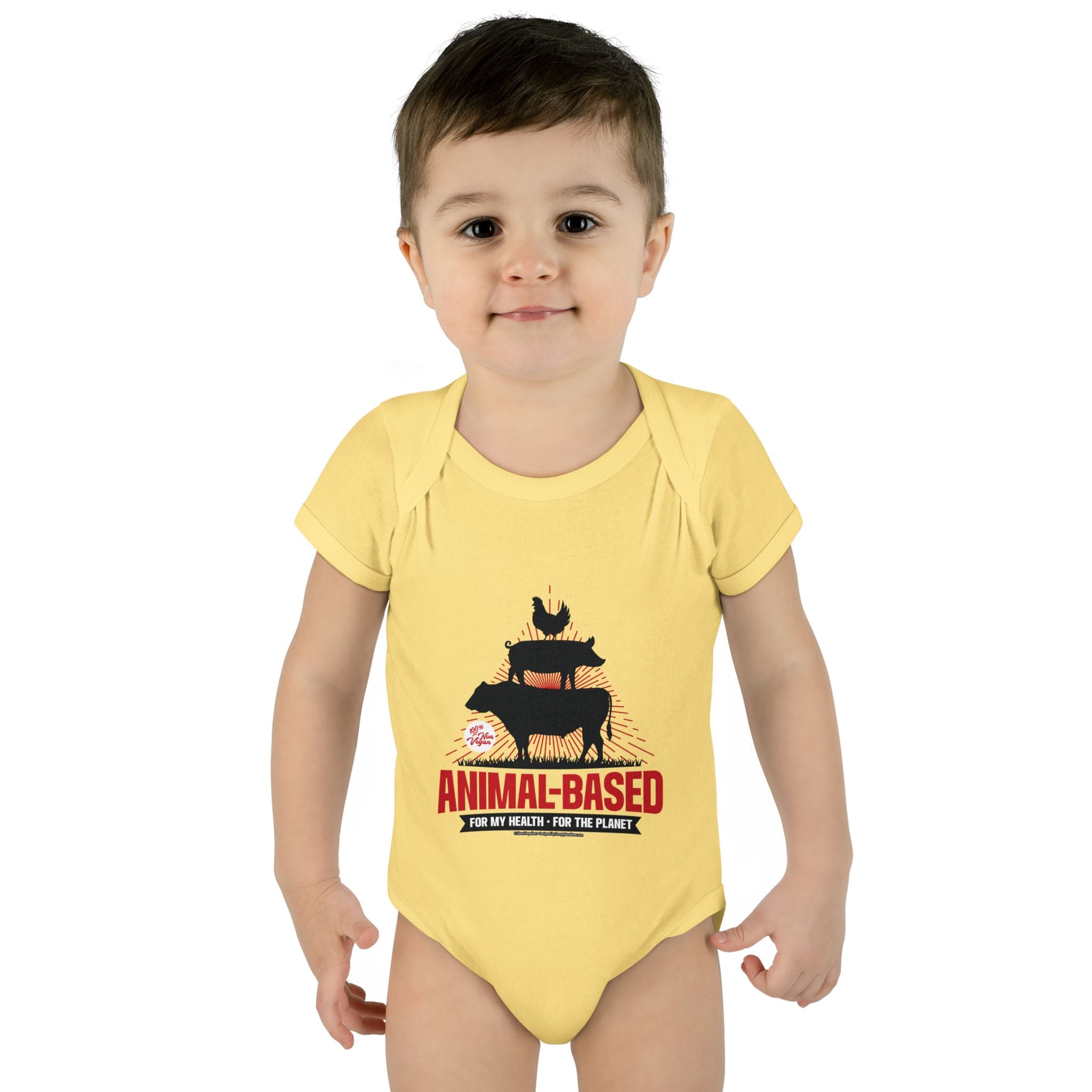 Animal Based - Infant Soft Cotton Onsie Bodysuit