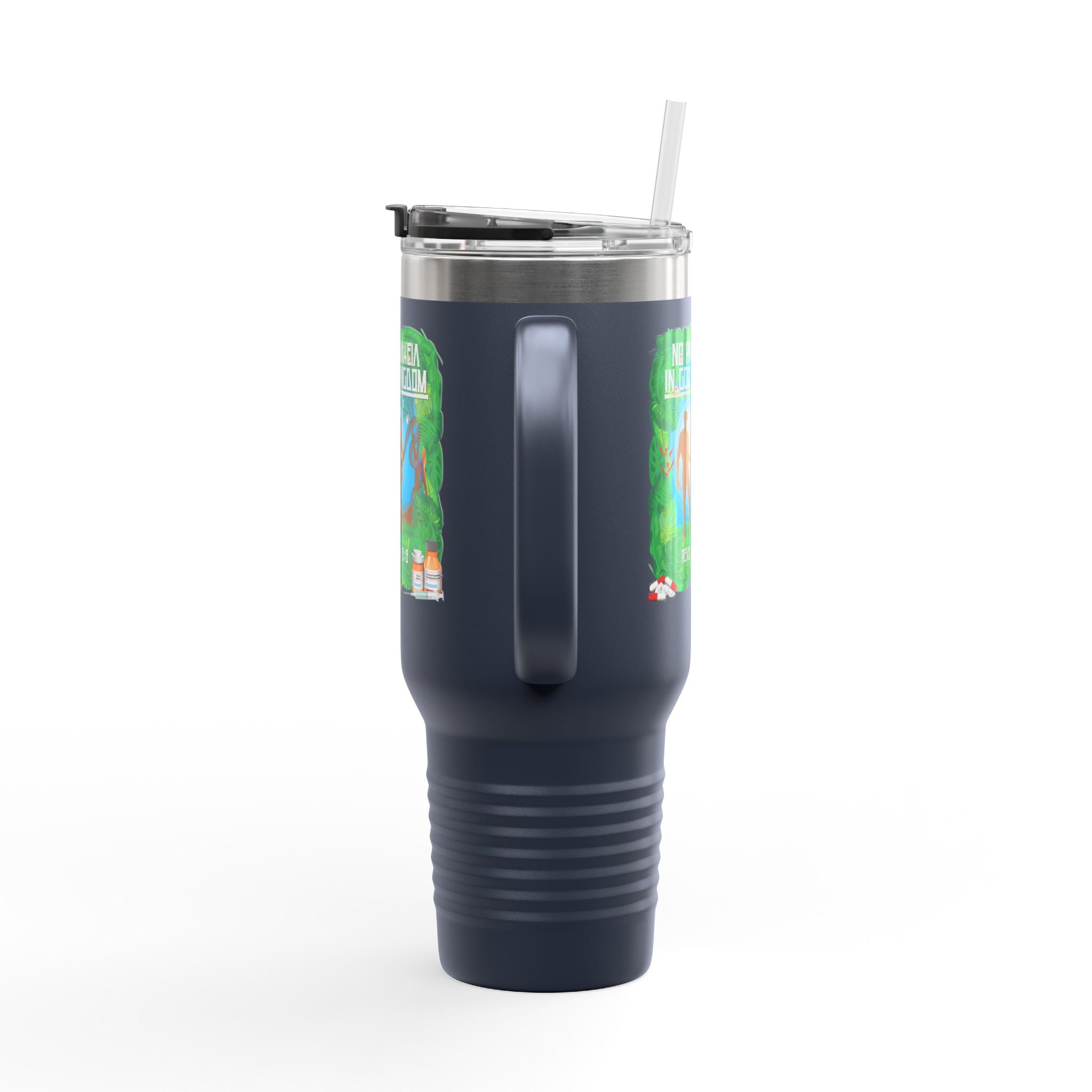 No Pharmakeia in God's Kingdom - 40oz Insulated Travel Mug